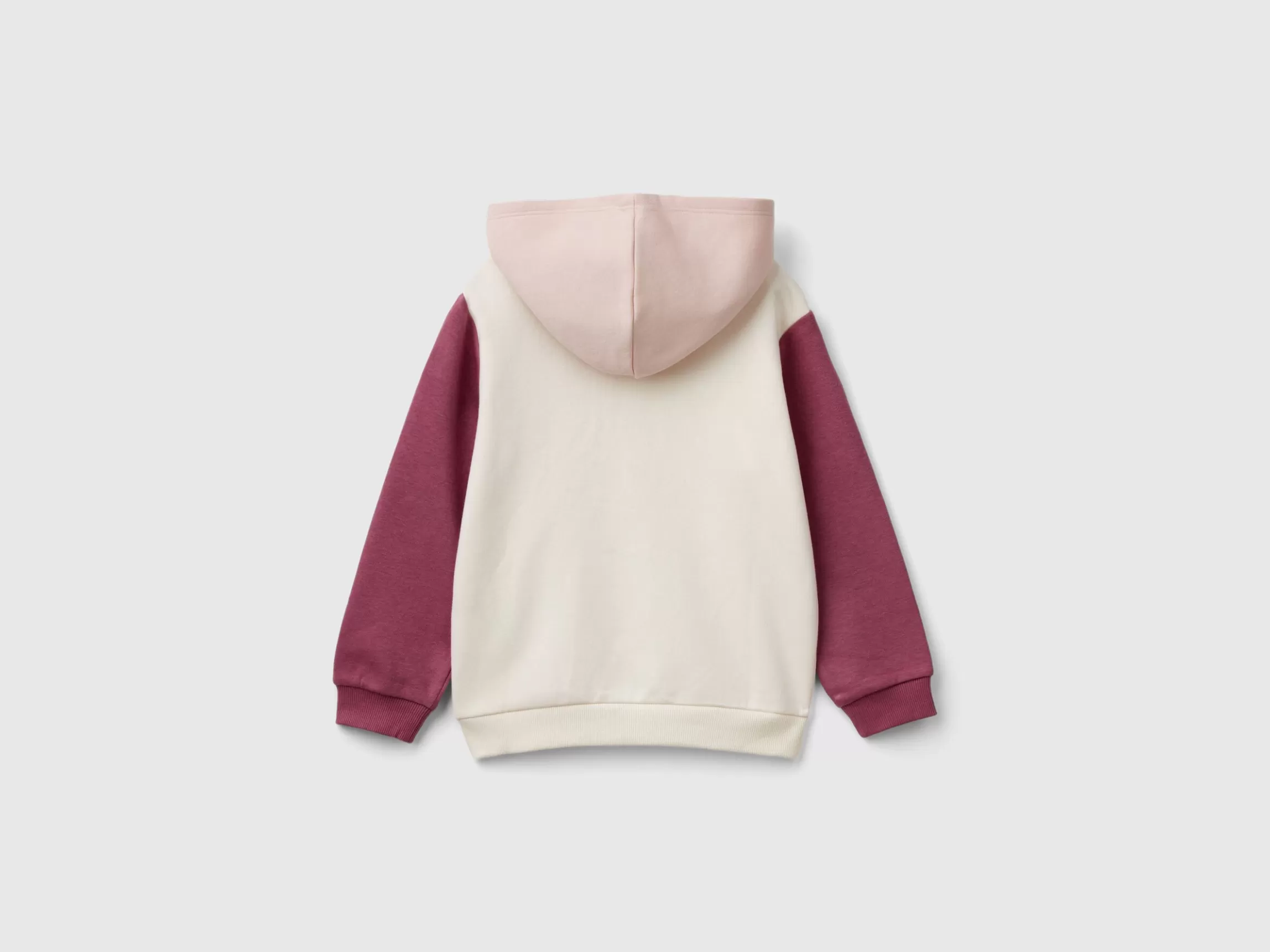 United Colors of Benetton Sweatshirt with zip and sequins