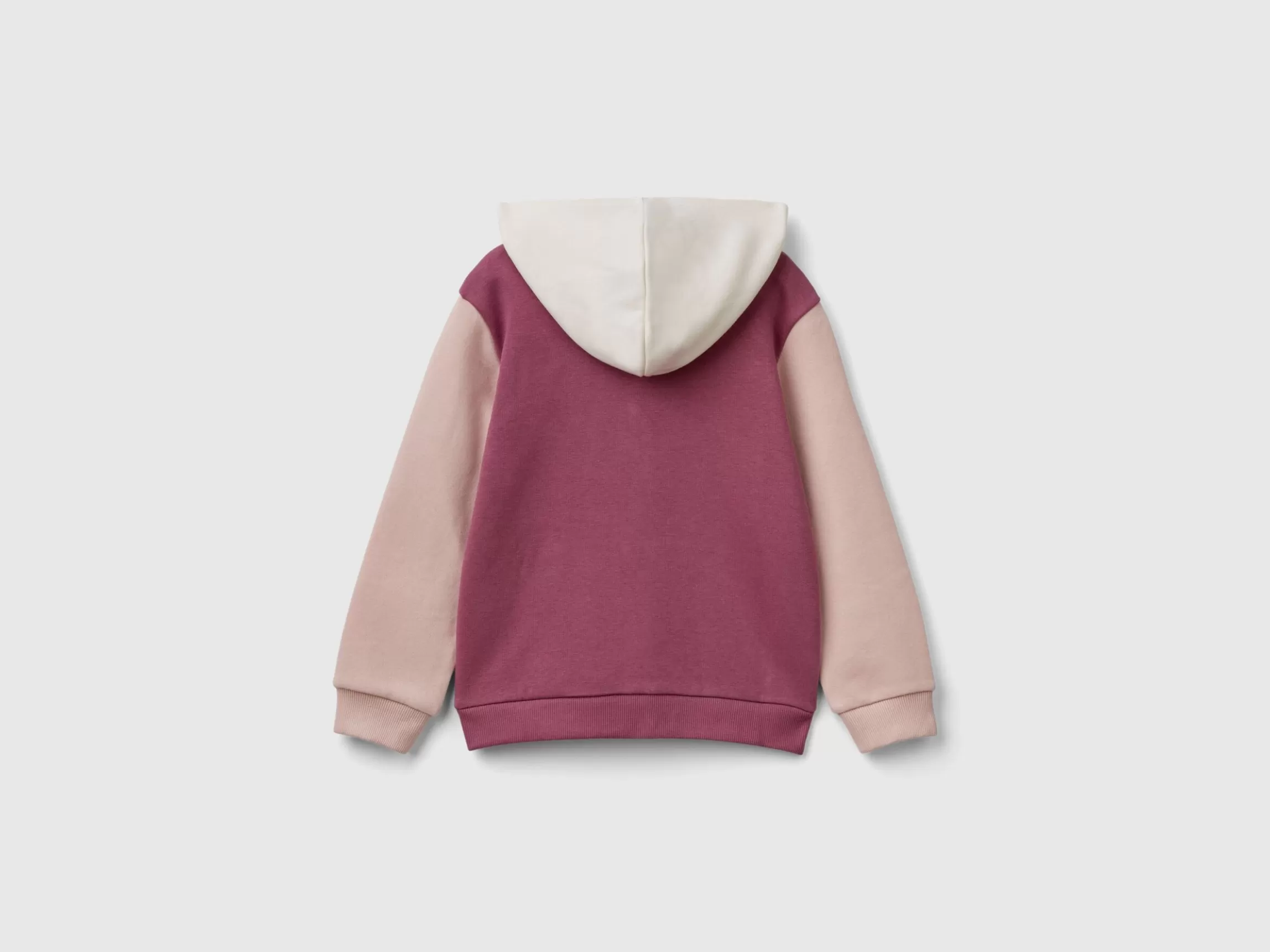 United Colors of Benetton Sweatshirt with zip and sequins