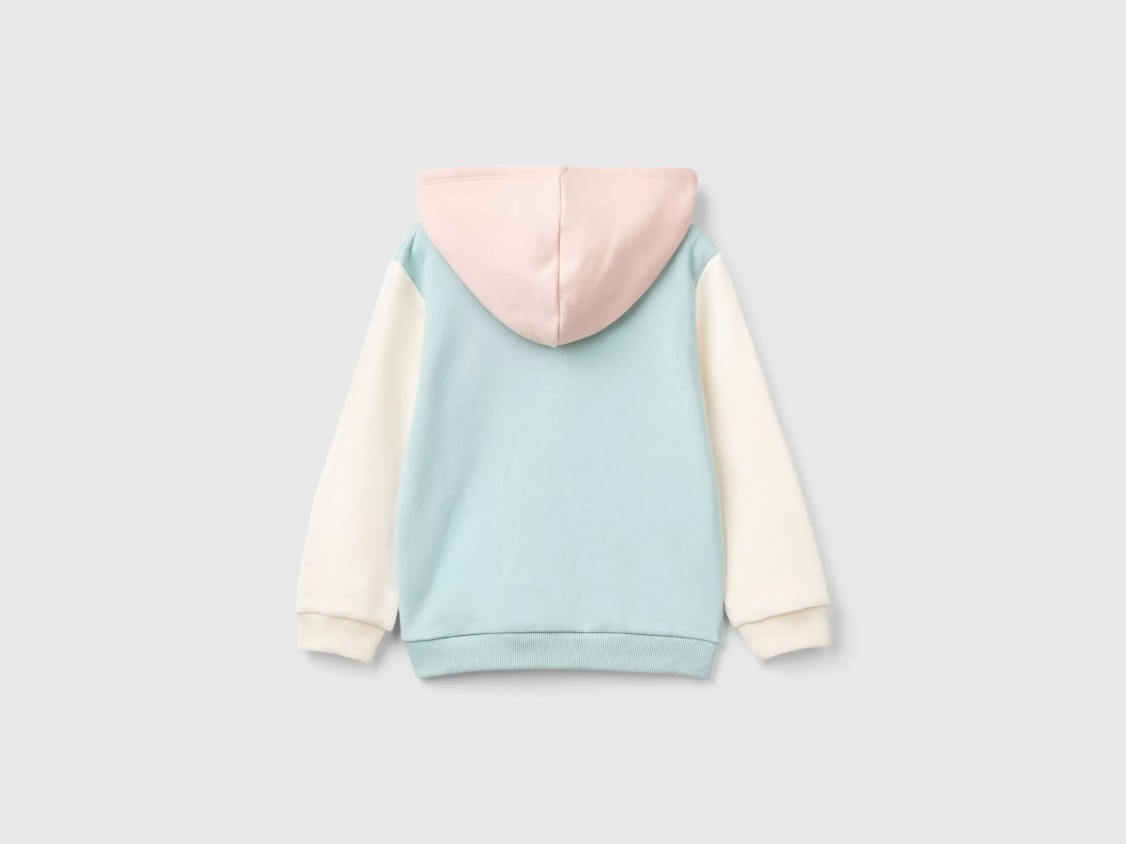 United Colors of Benetton Sweatshirt with zip and sequins