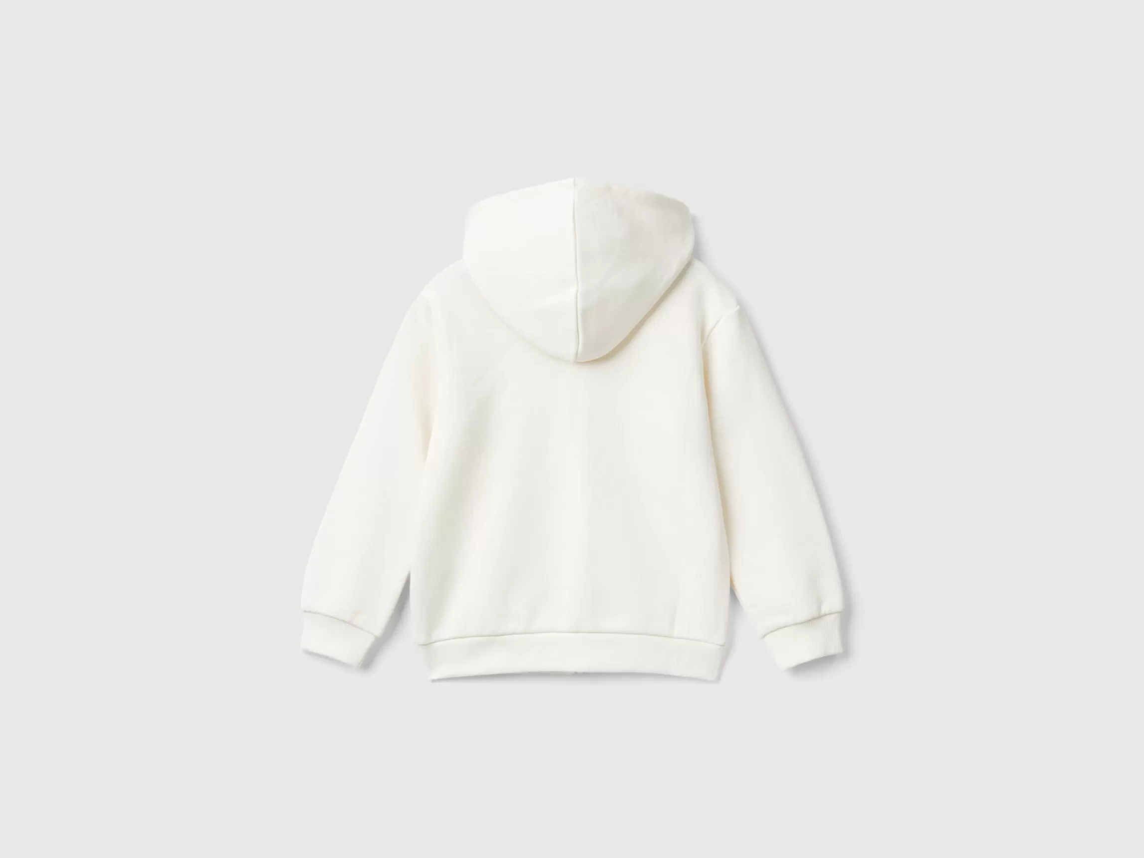 United Colors of Benetton Sweatshirt with zip and sequins