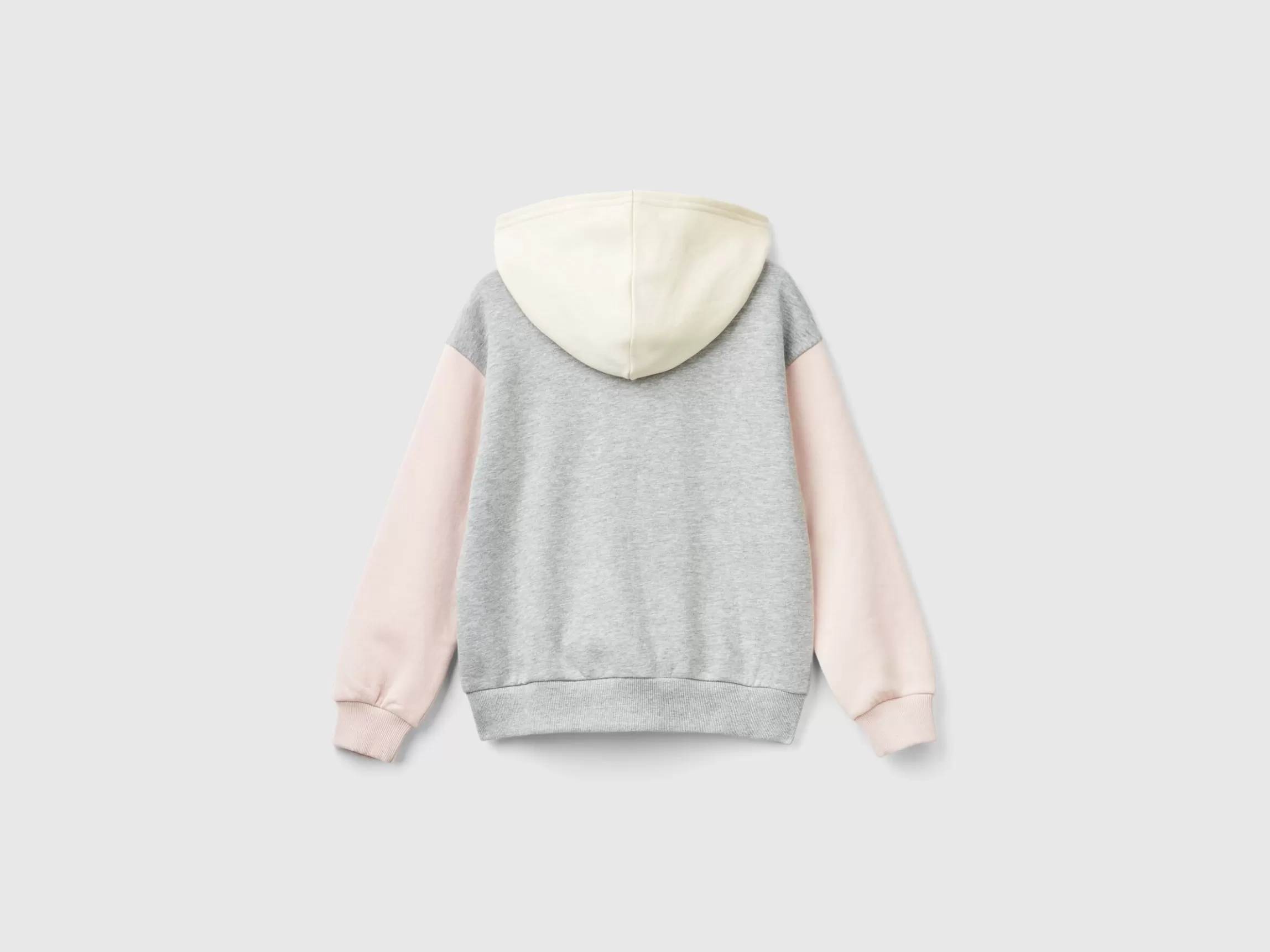 United Colors of Benetton Sweatshirt with zip and sequins