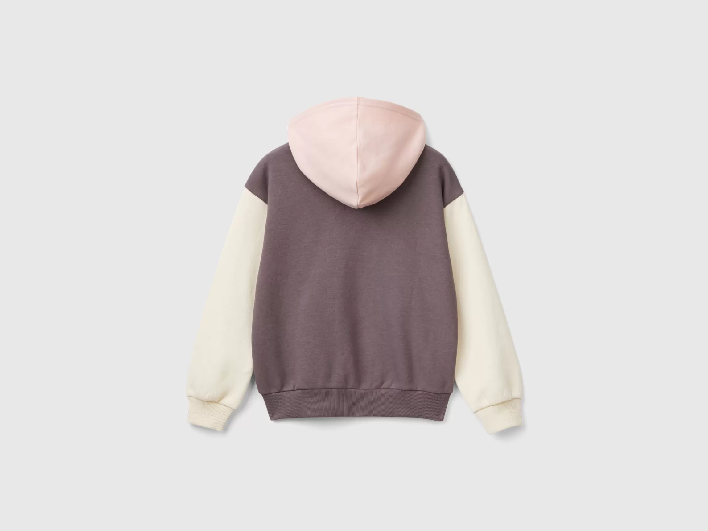 United Colors of Benetton Sweatshirt with zip and sequins