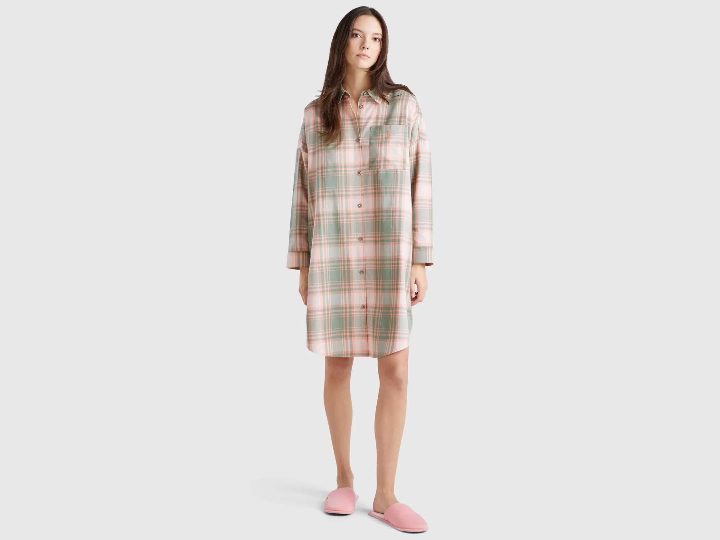 United Colors of Benetton Tartan nightgown