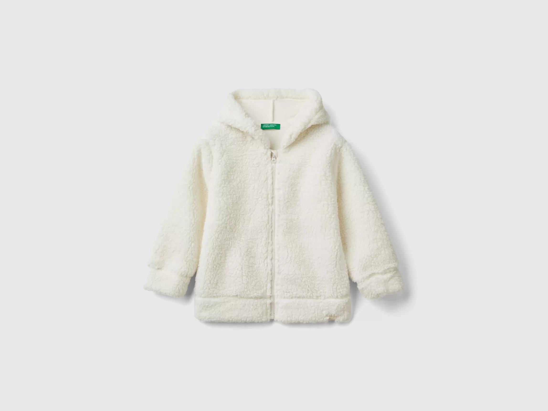 United Colors of Benetton Teddy bear look hoodie