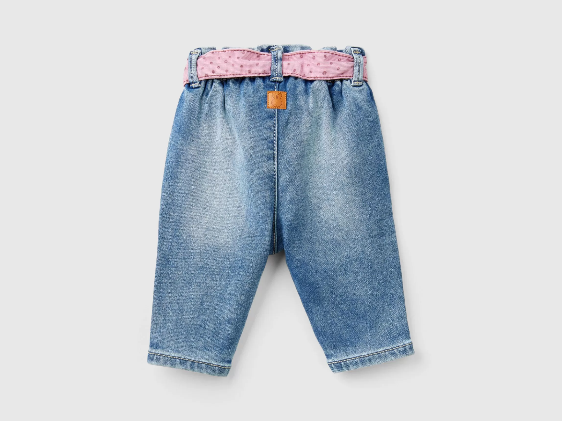 United Colors of Benetton Thermal jeans with sash