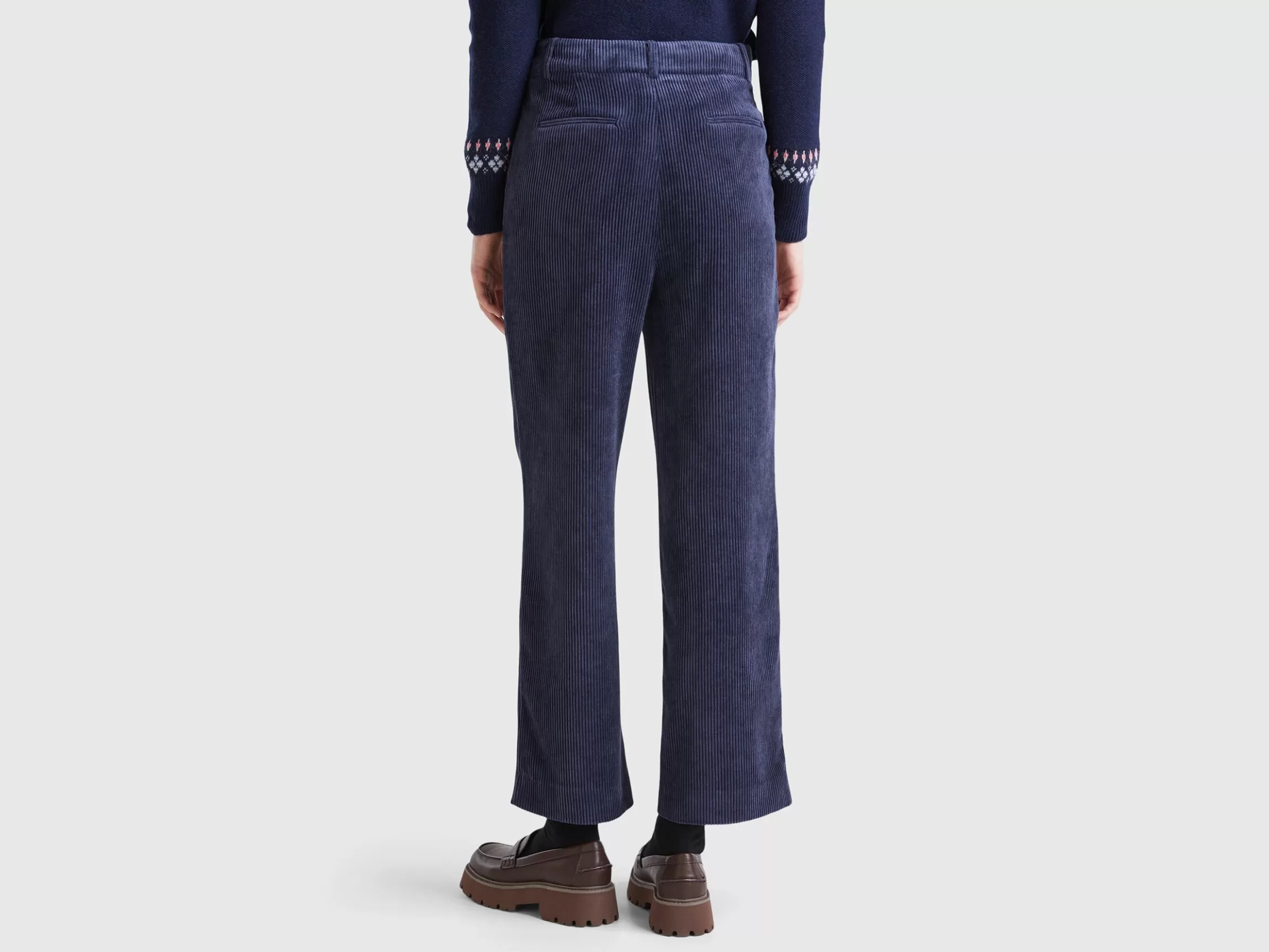 United Colors of Benetton Trousers in corduroy
