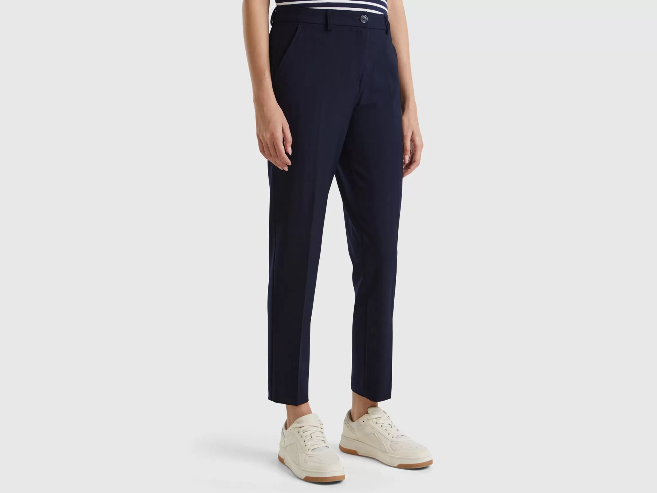 United Colors of Benetton Trousers in fabric