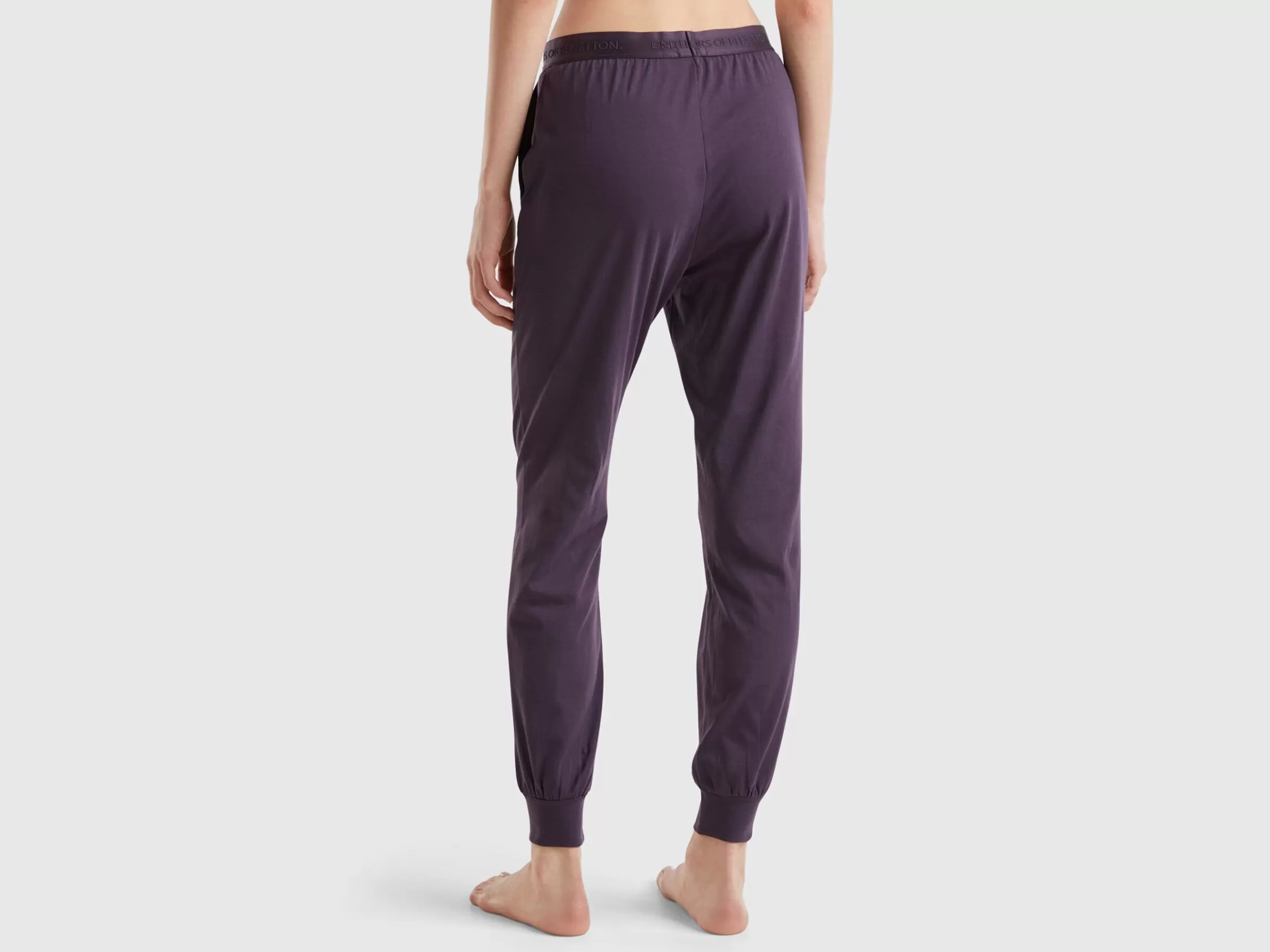 United Colors of Benetton Trousers in pure linen