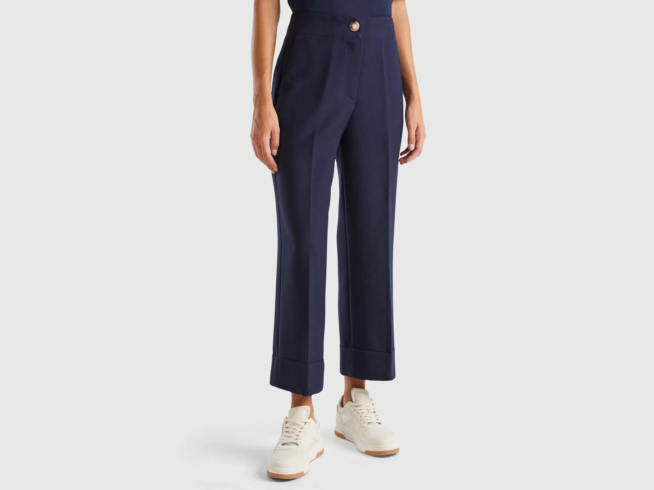 United Colors of Benetton Trousers with cuffs