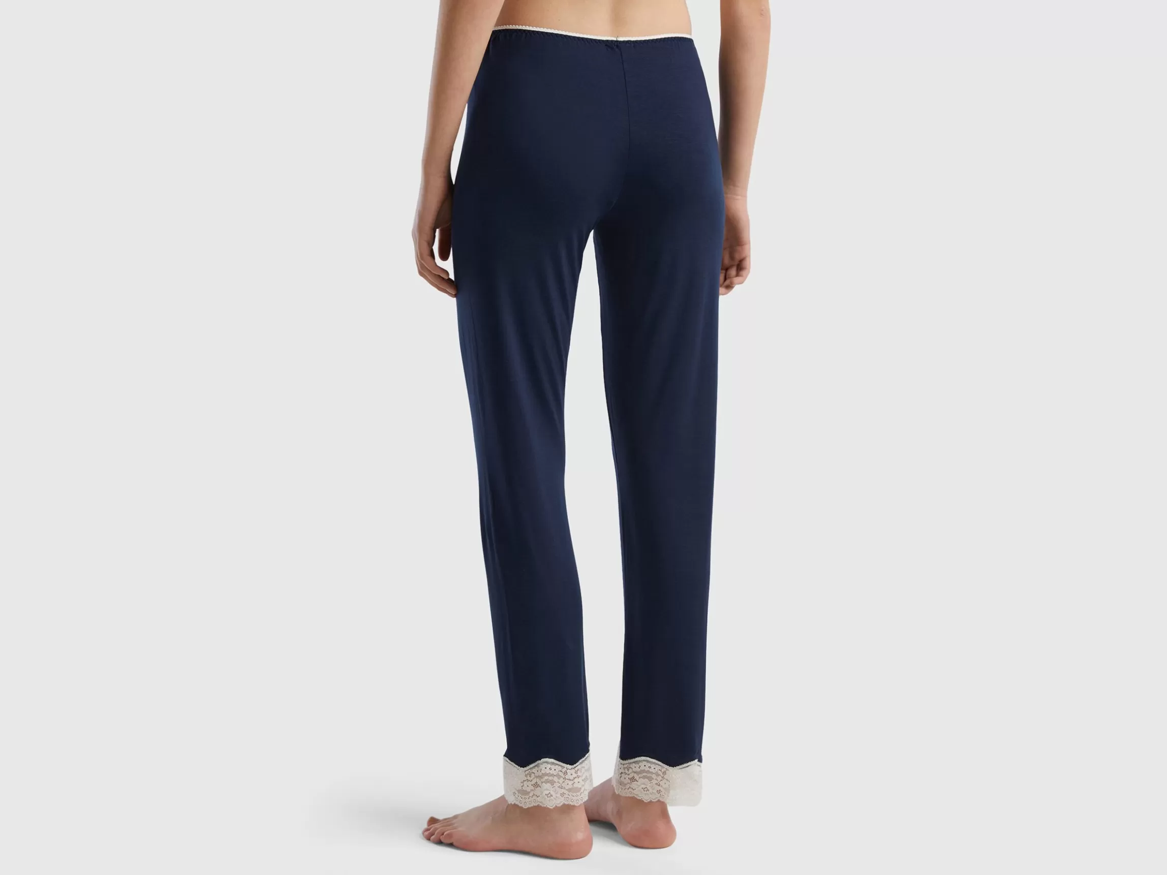 United Colors of Benetton Trousers with lace details