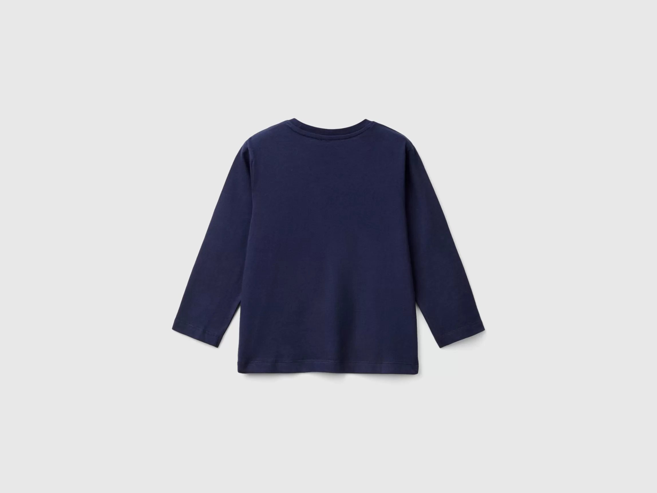 United Colors of Benetton T-shirt in organic cotton with embroidered logo