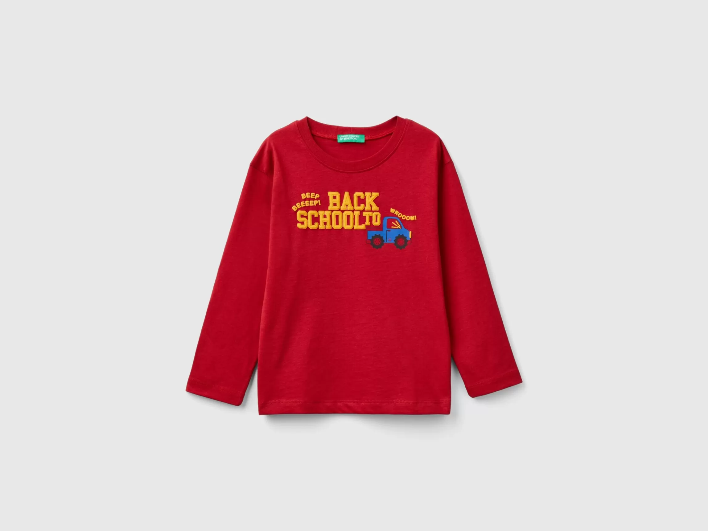 United Colors of Benetton T-shirt in organic cotton with print