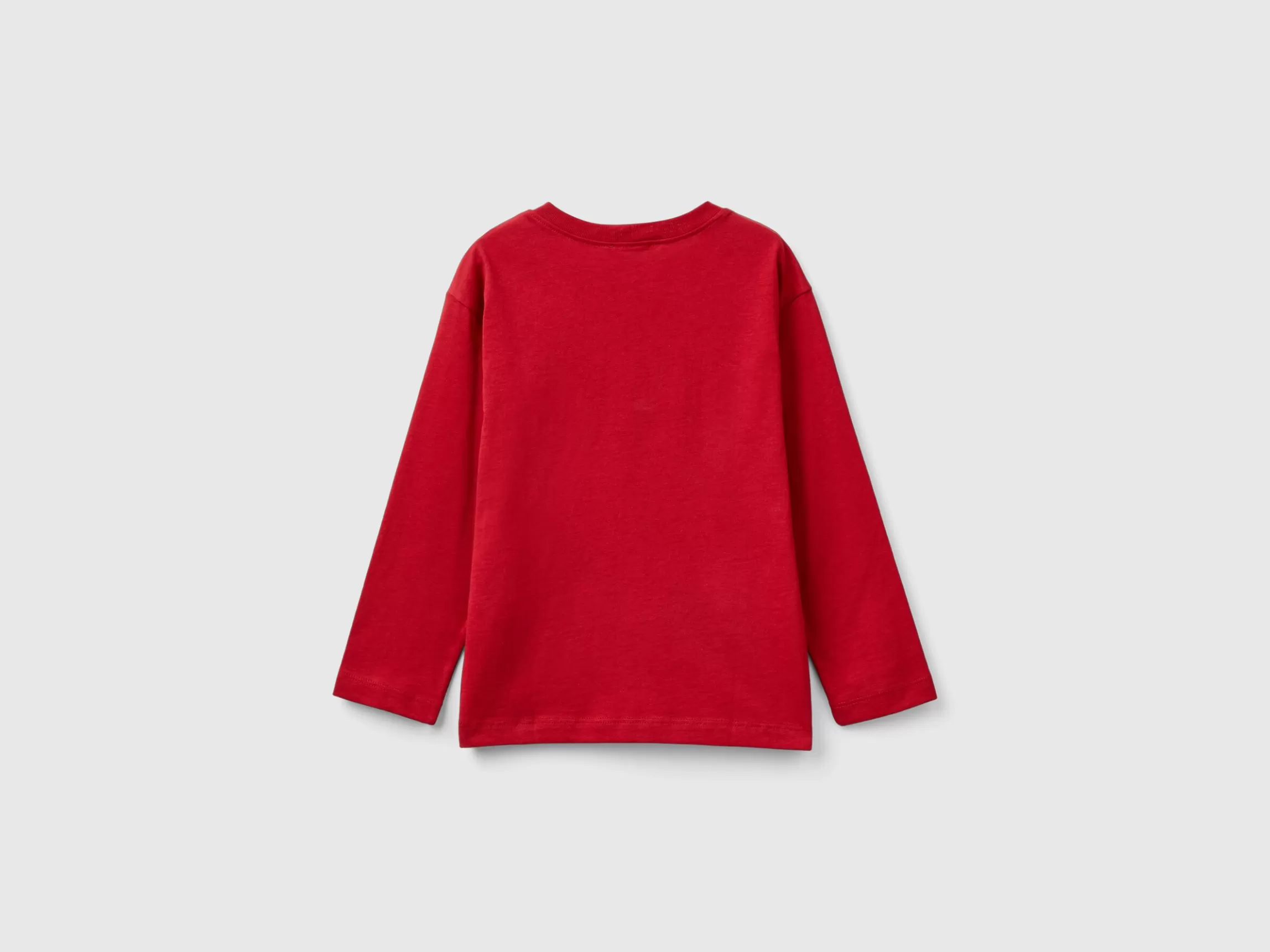 United Colors of Benetton T-shirt in organic cotton with print