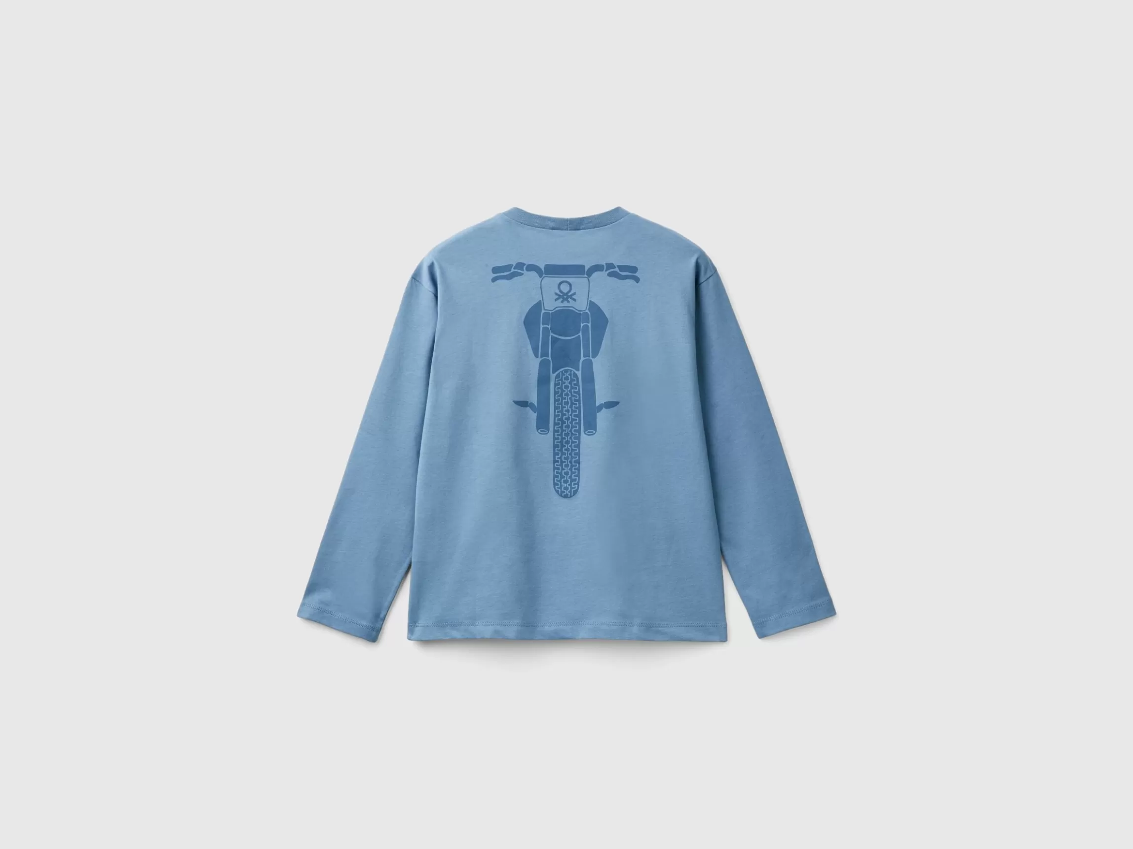 United Colors of Benetton T-shirt in warm cotton with front and back print