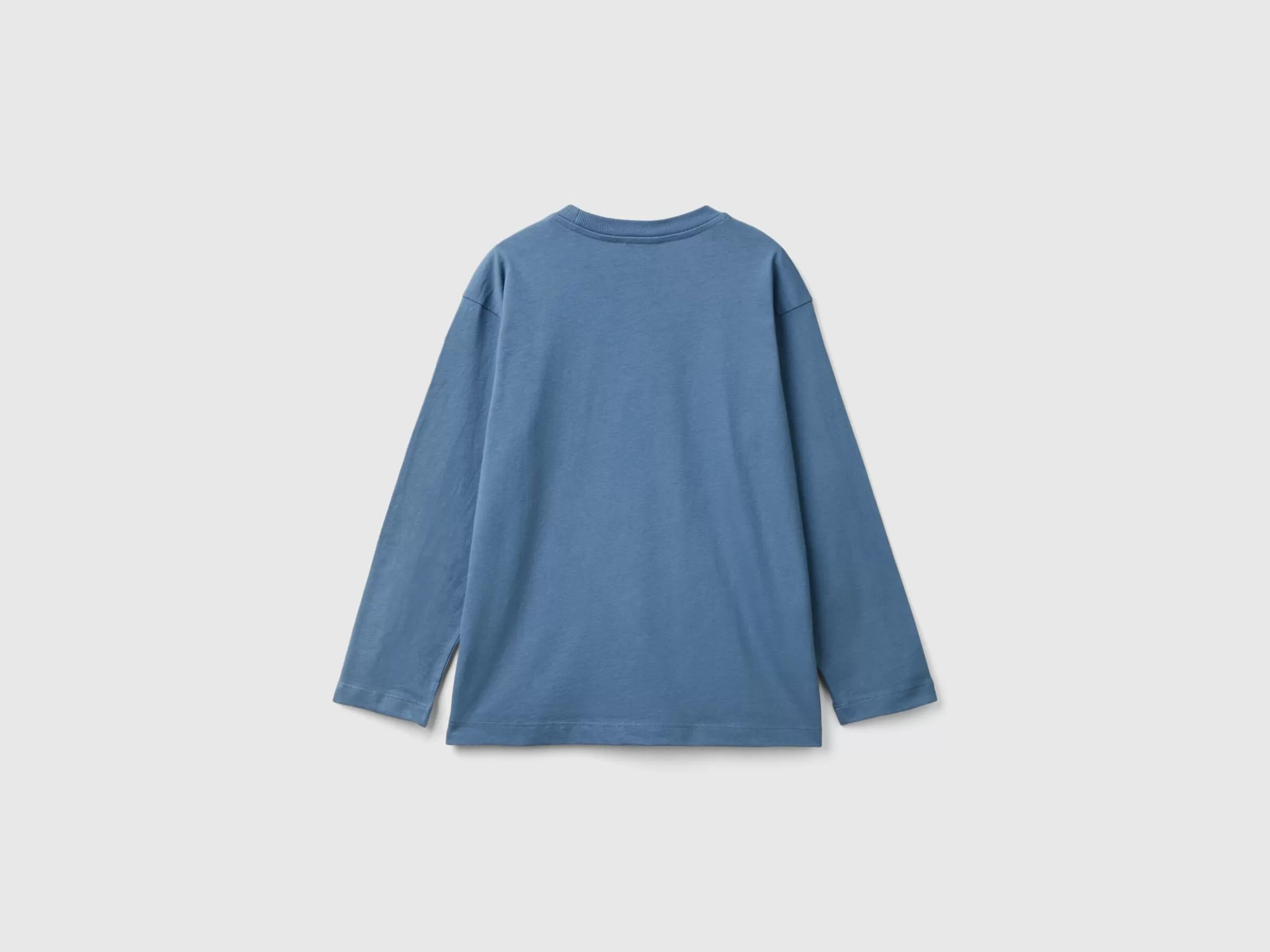 United Colors of Benetton T-shirt in warm cotton with slogan print