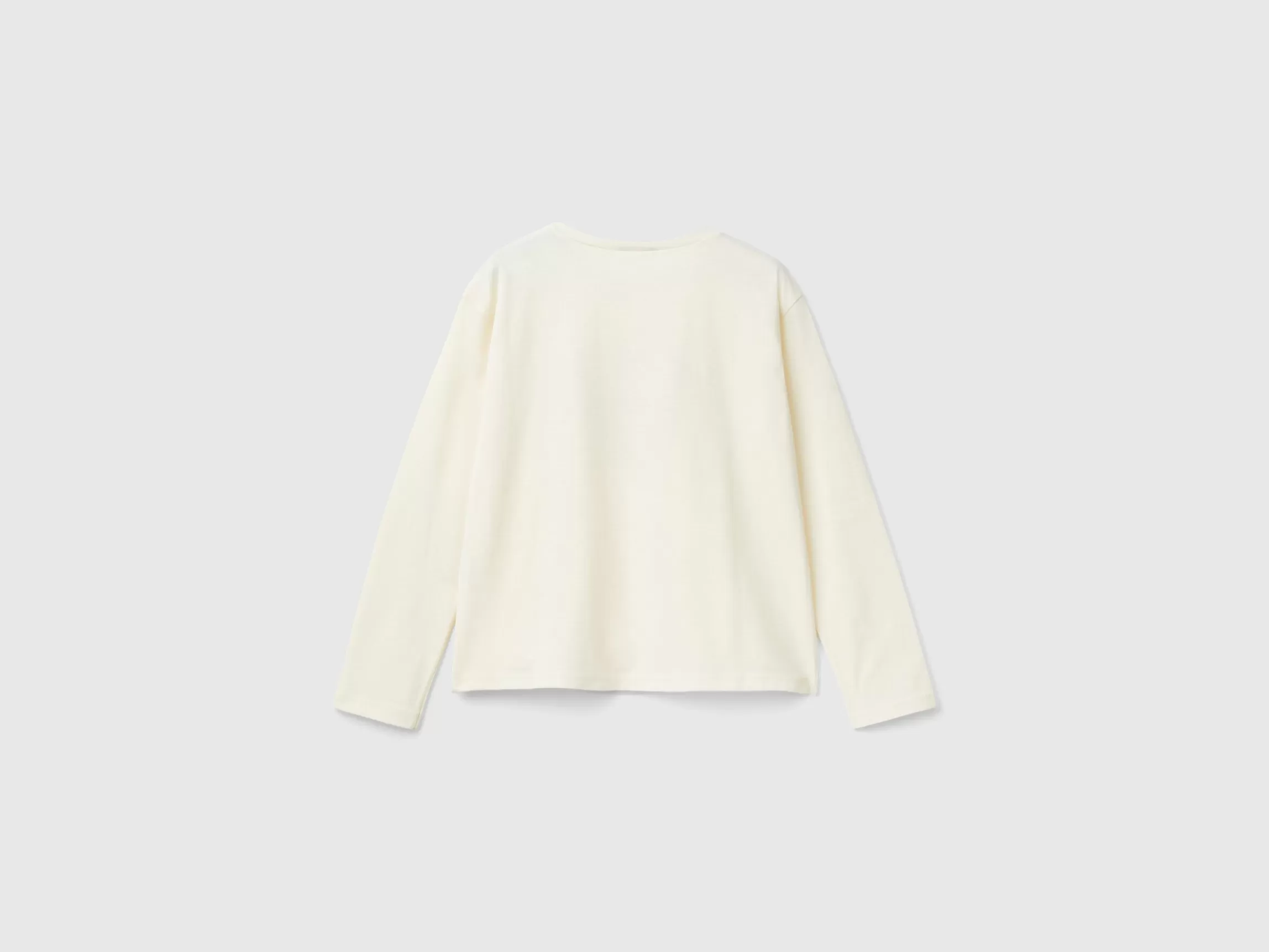 United Colors of Benetton T-shirt with glittery print
