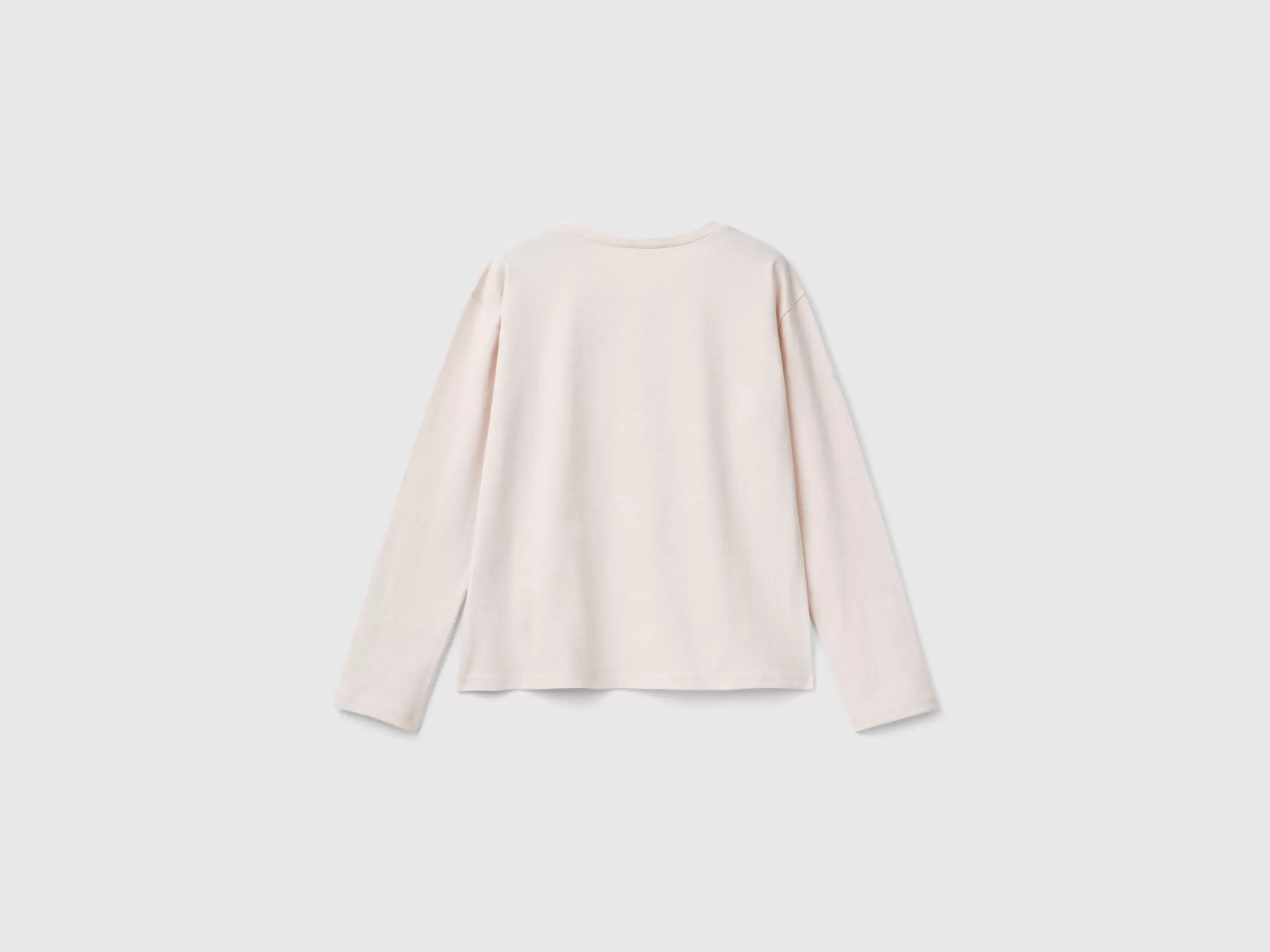 United Colors of Benetton T-shirt with glittery print