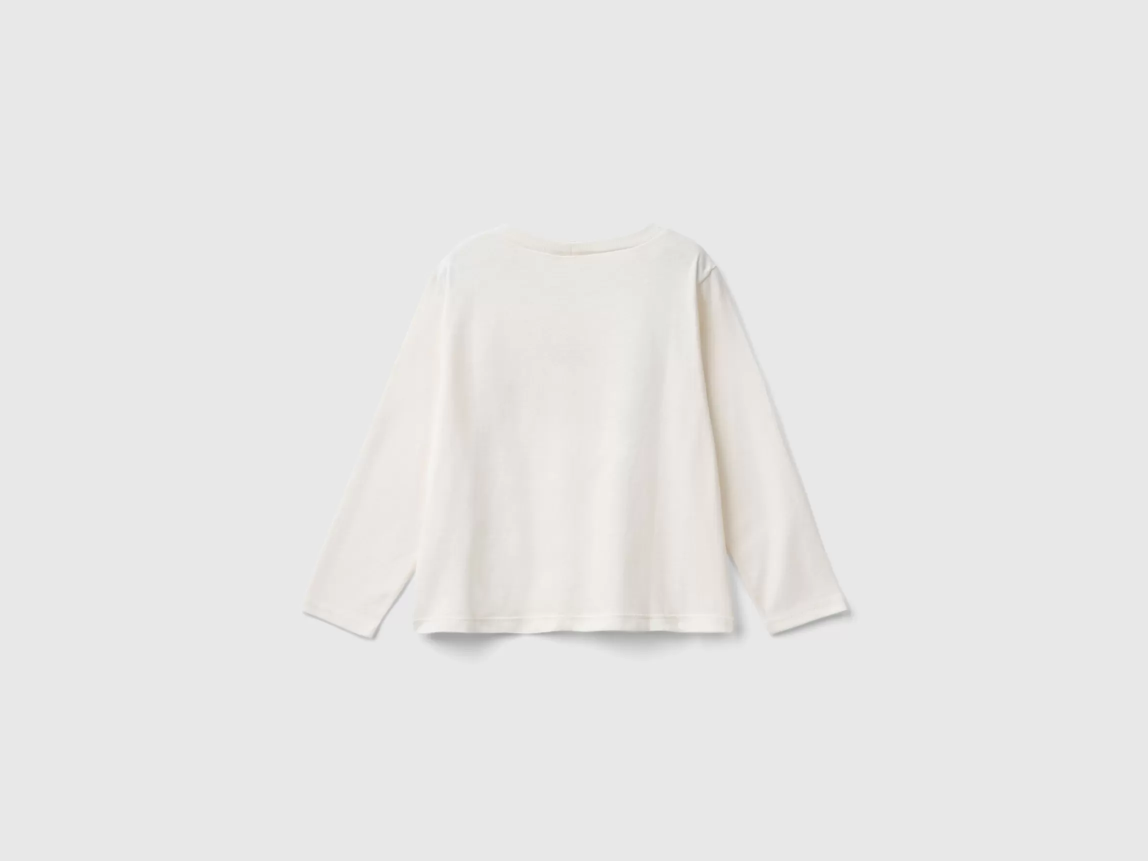 United Colors of Benetton T-shirt with glittery print