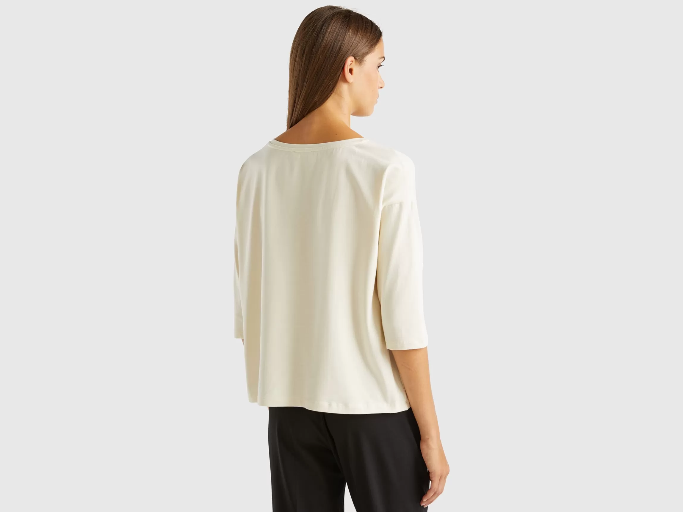 United Colors of Benetton T-shirt with glossy print