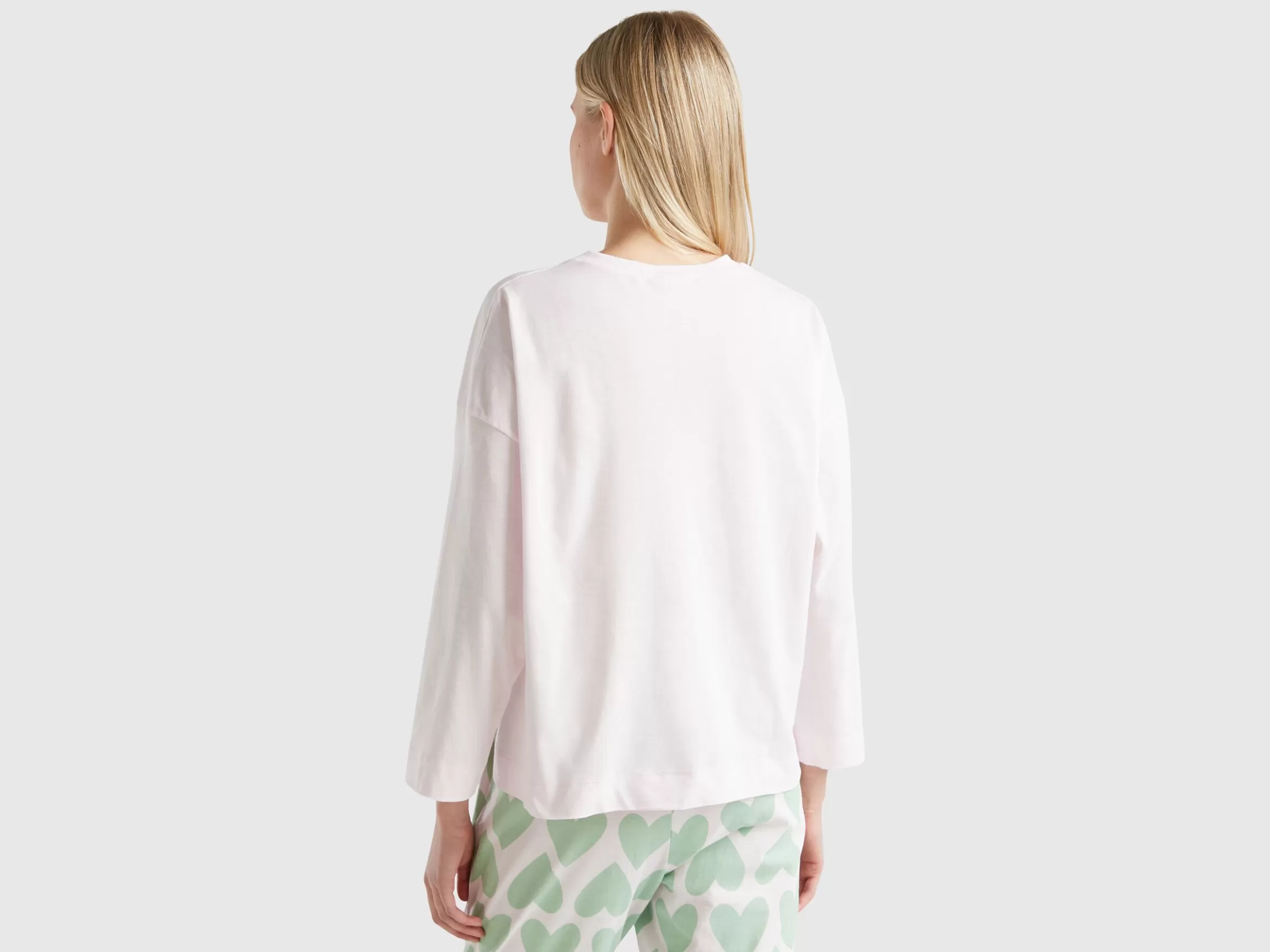 United Colors of Benetton T-shirt with heart print