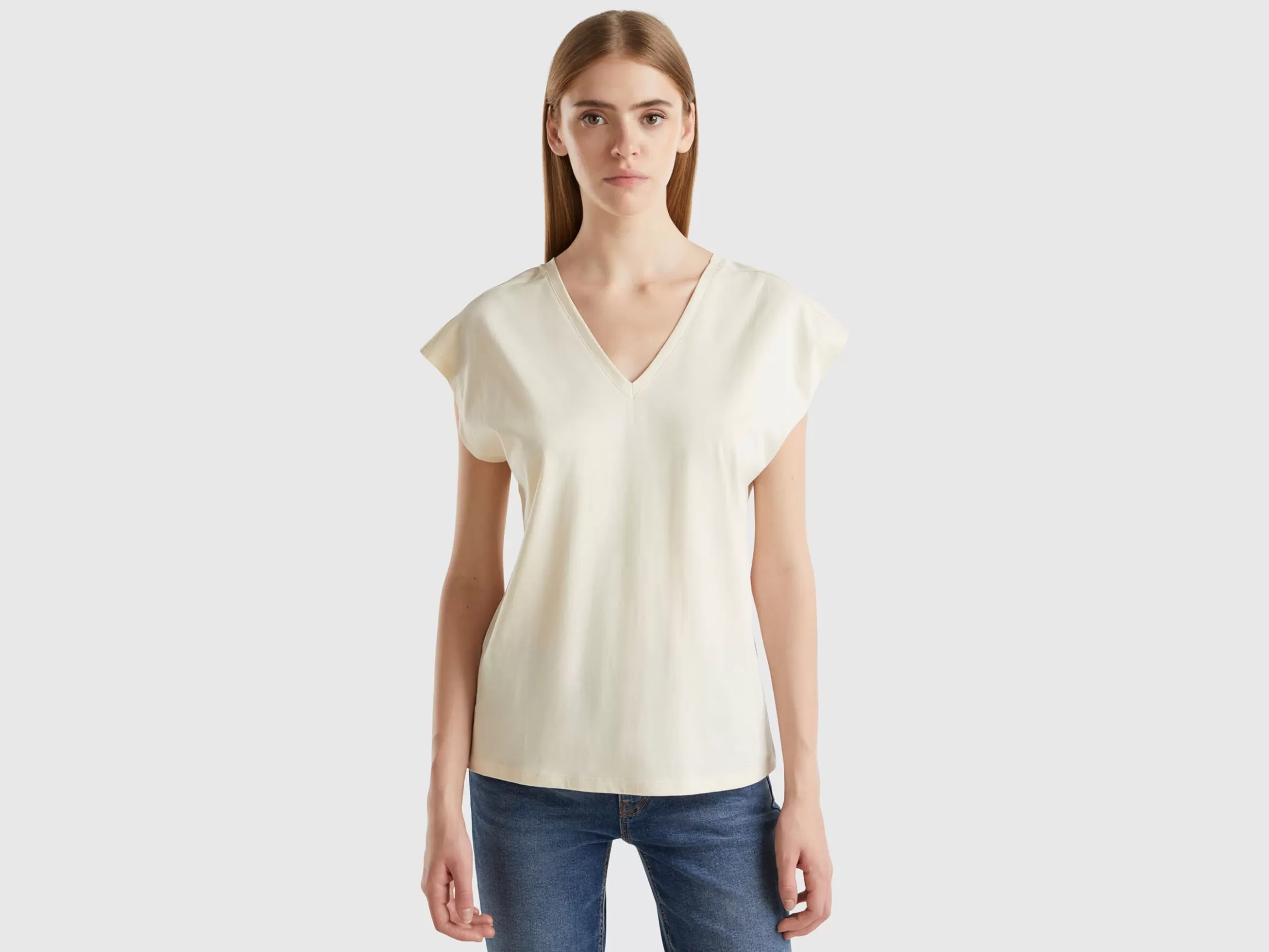 United Colors of Benetton T-shirt with kimono sleeves