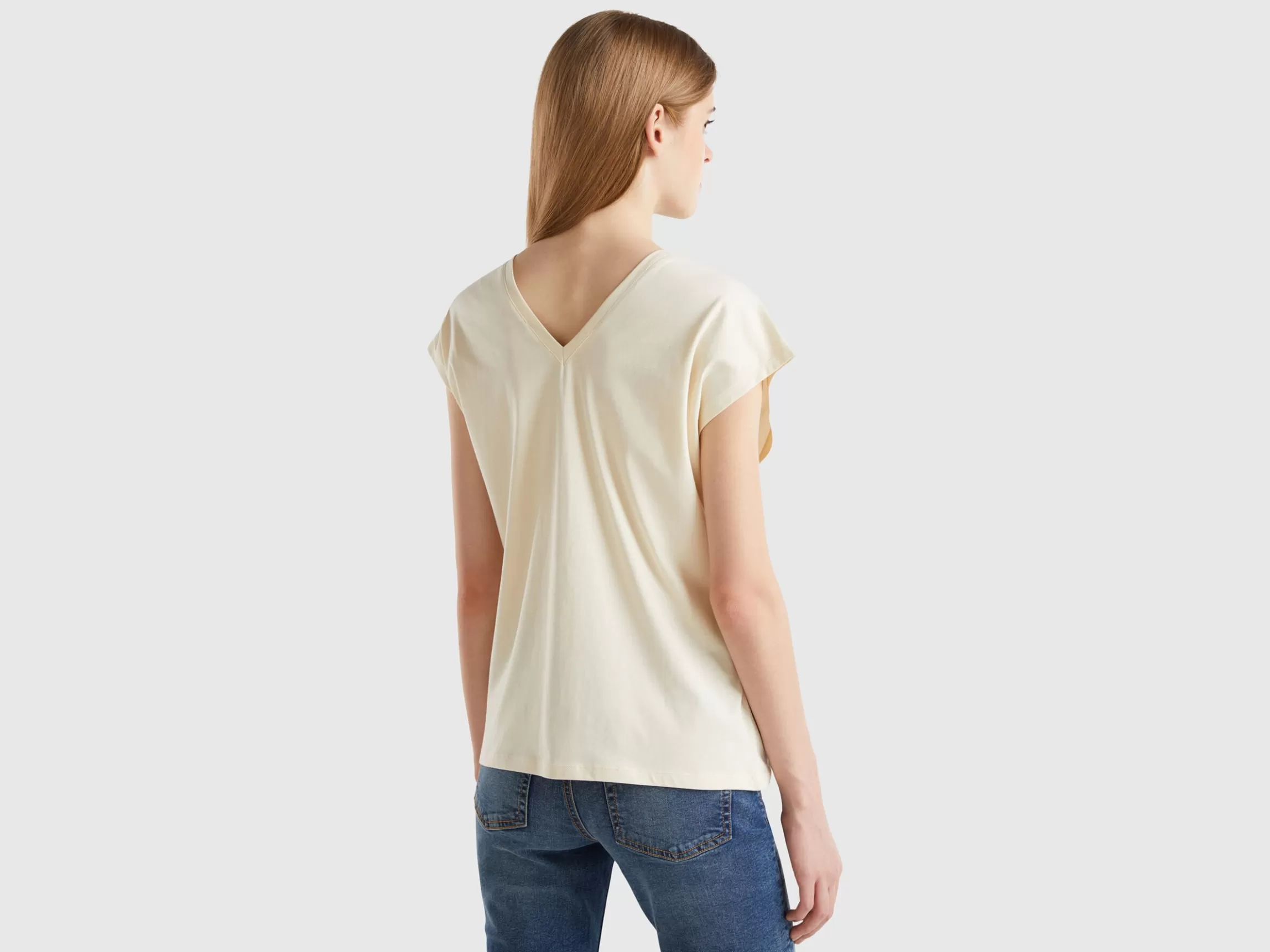 United Colors of Benetton T-shirt with kimono sleeves