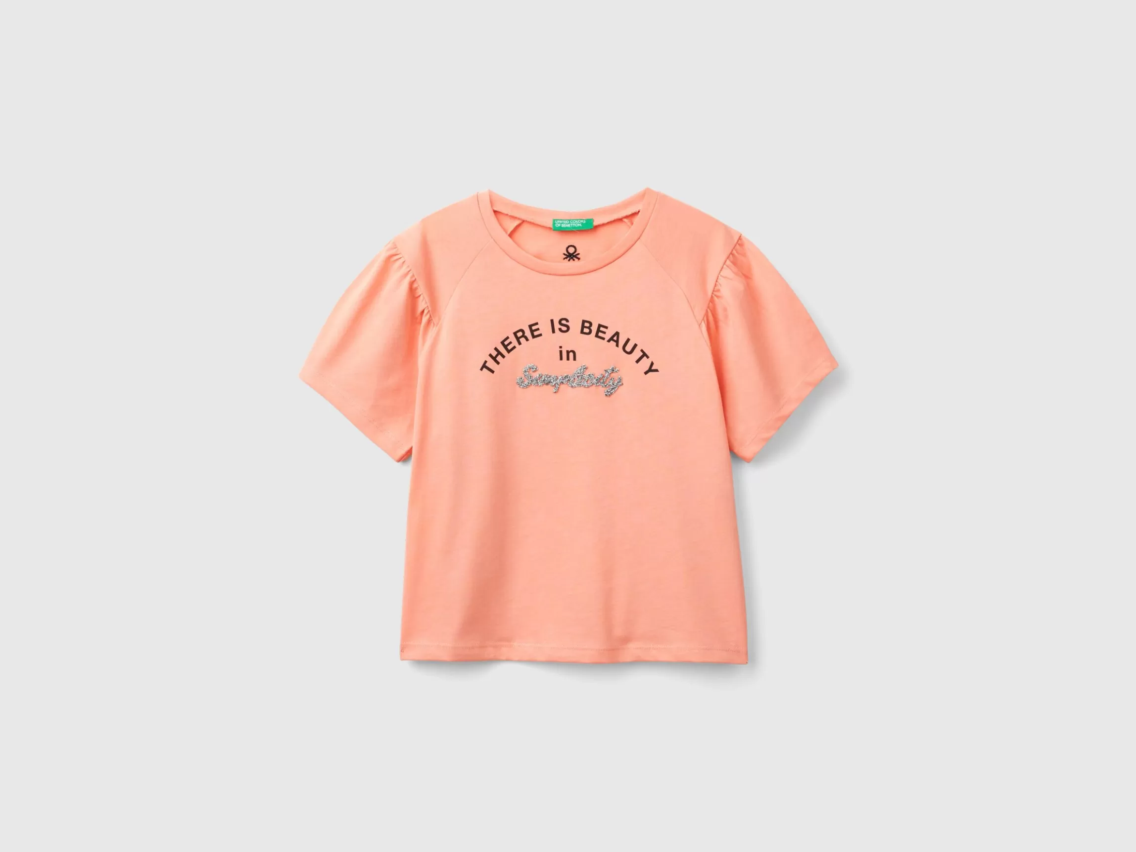 United Colors of Benetton T-shirt with print and applique