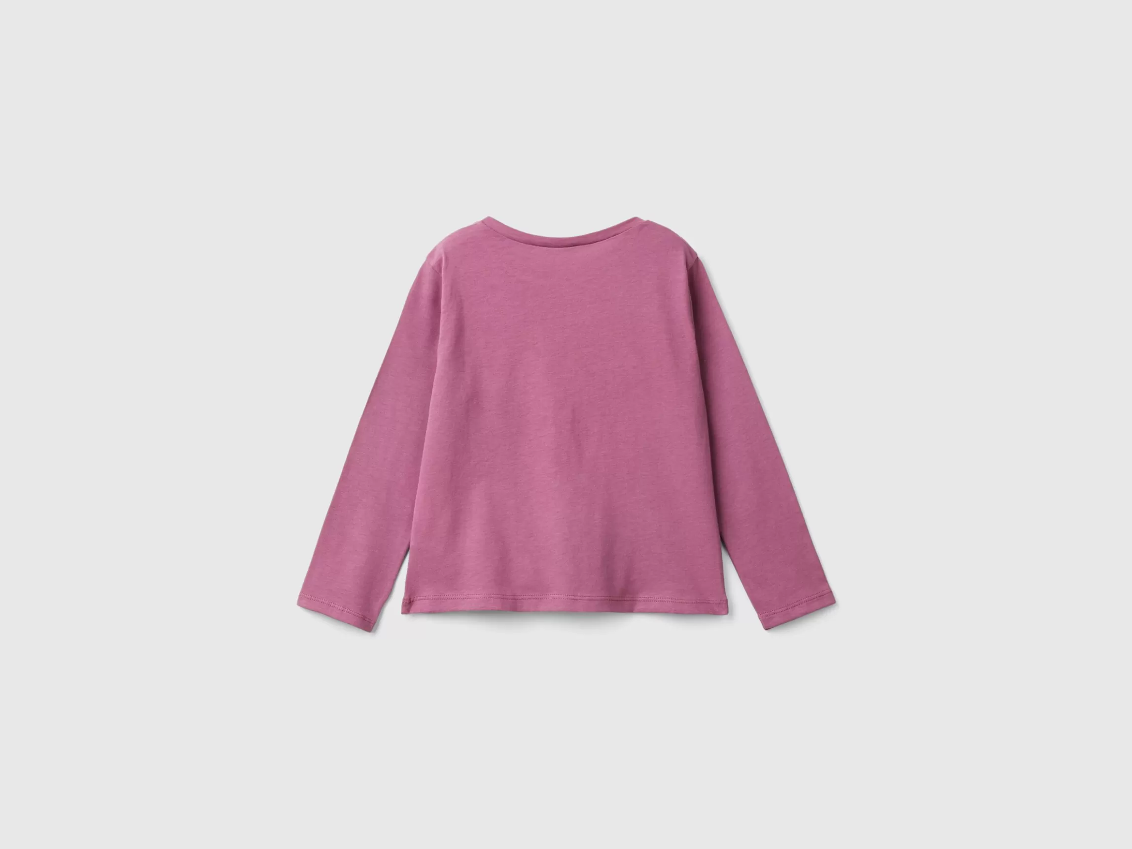 United Colors of Benetton T-shirt with print and tulle applique
