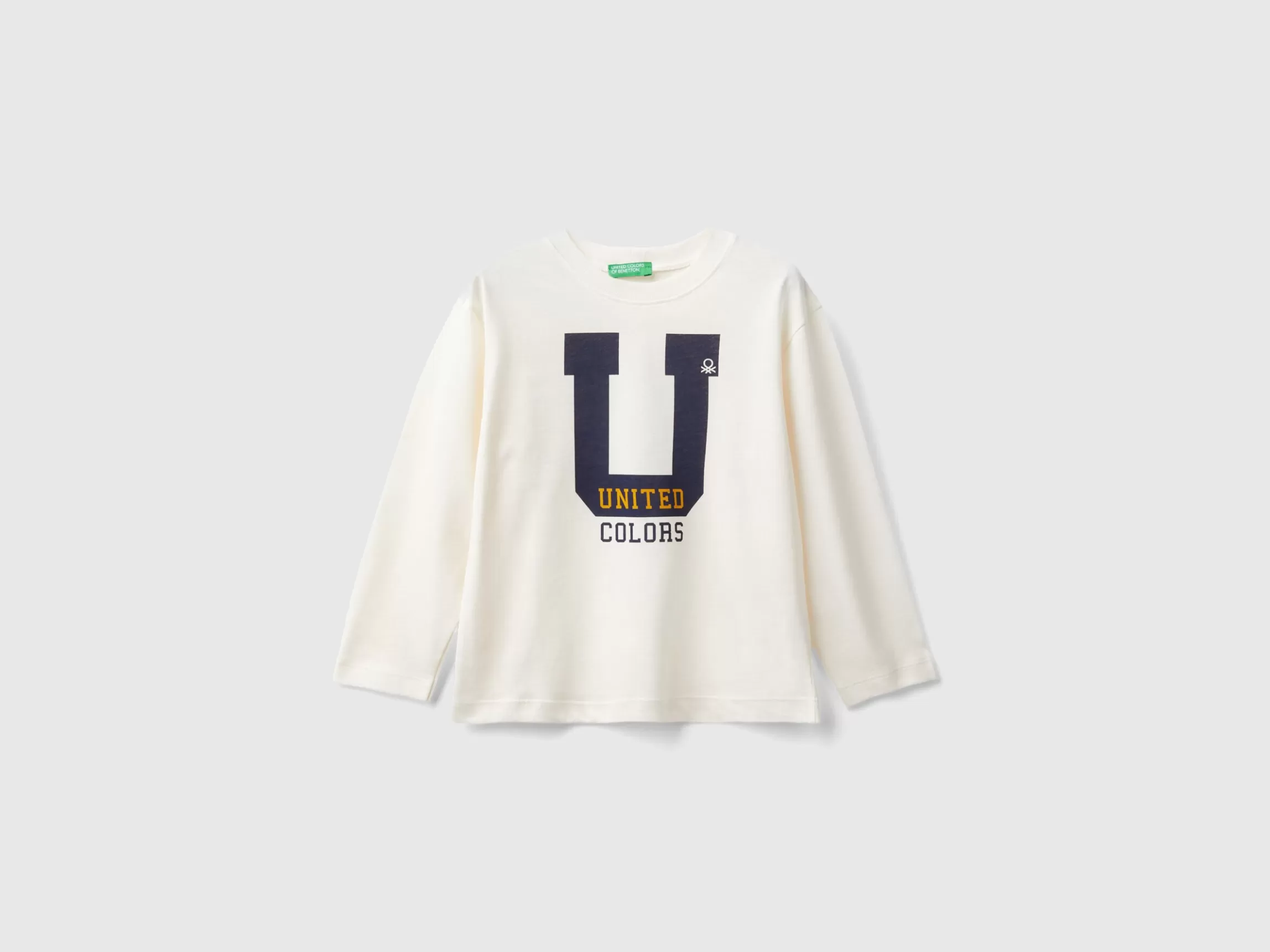 United Colors of Benetton T-shirt with print in cotton