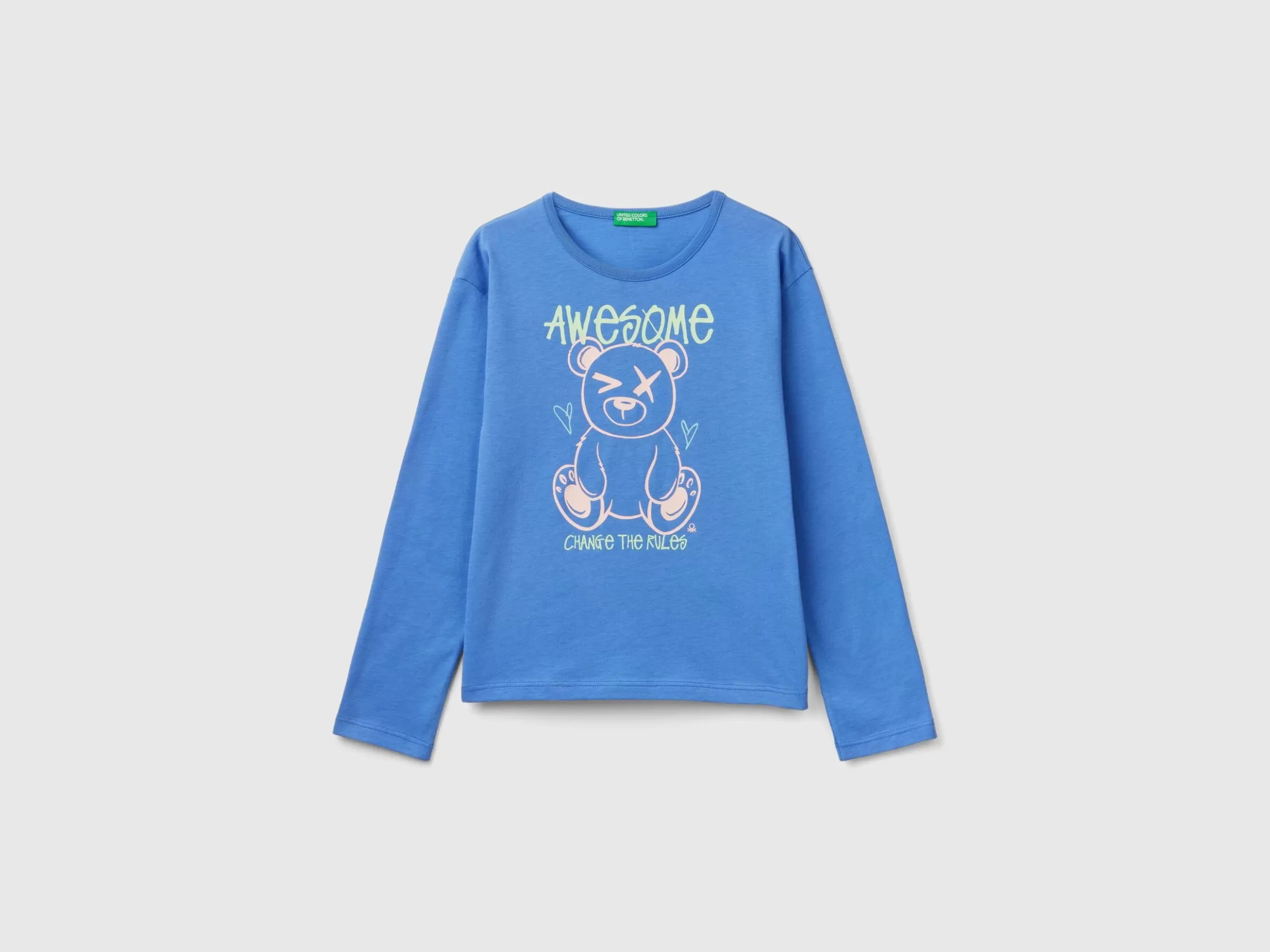 United Colors of Benetton T-shirt with slogan print