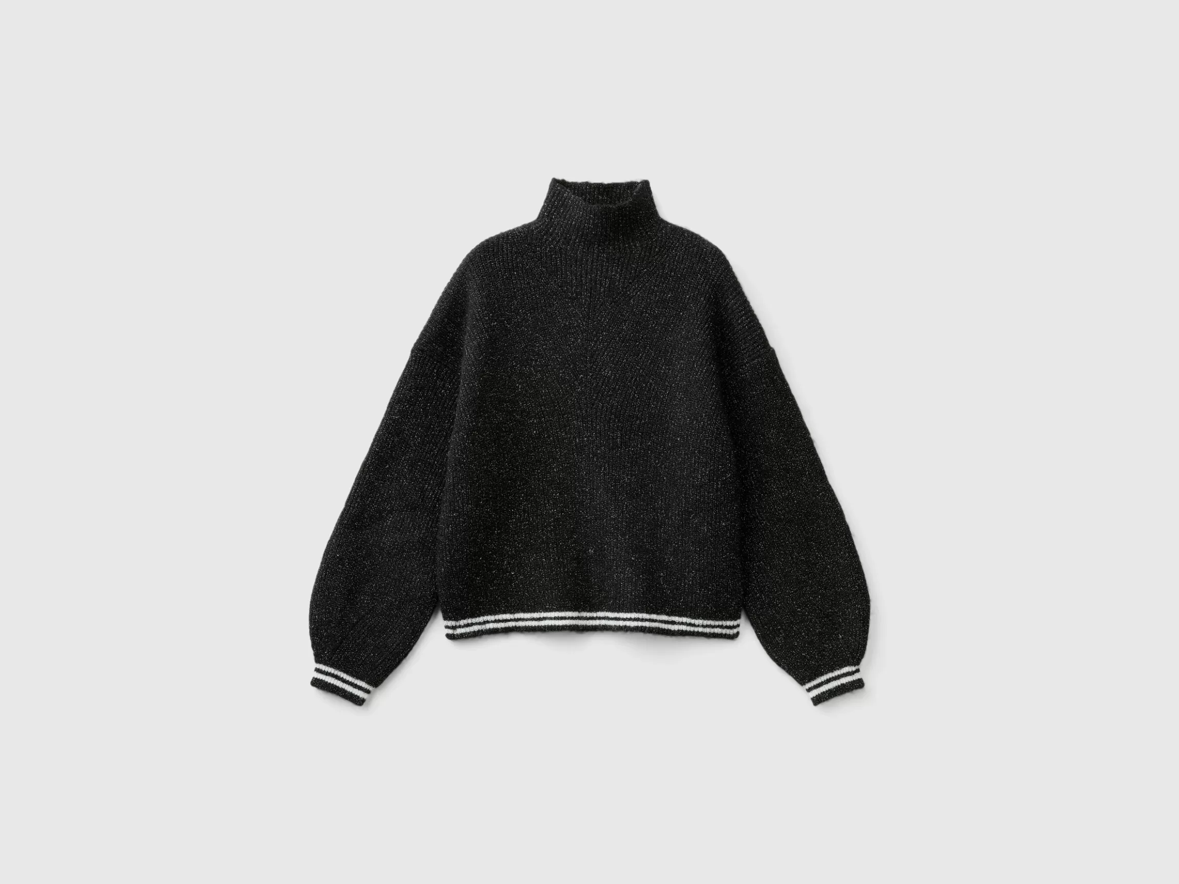 United Colors of Benetton Turtle neck sweater in wool blend