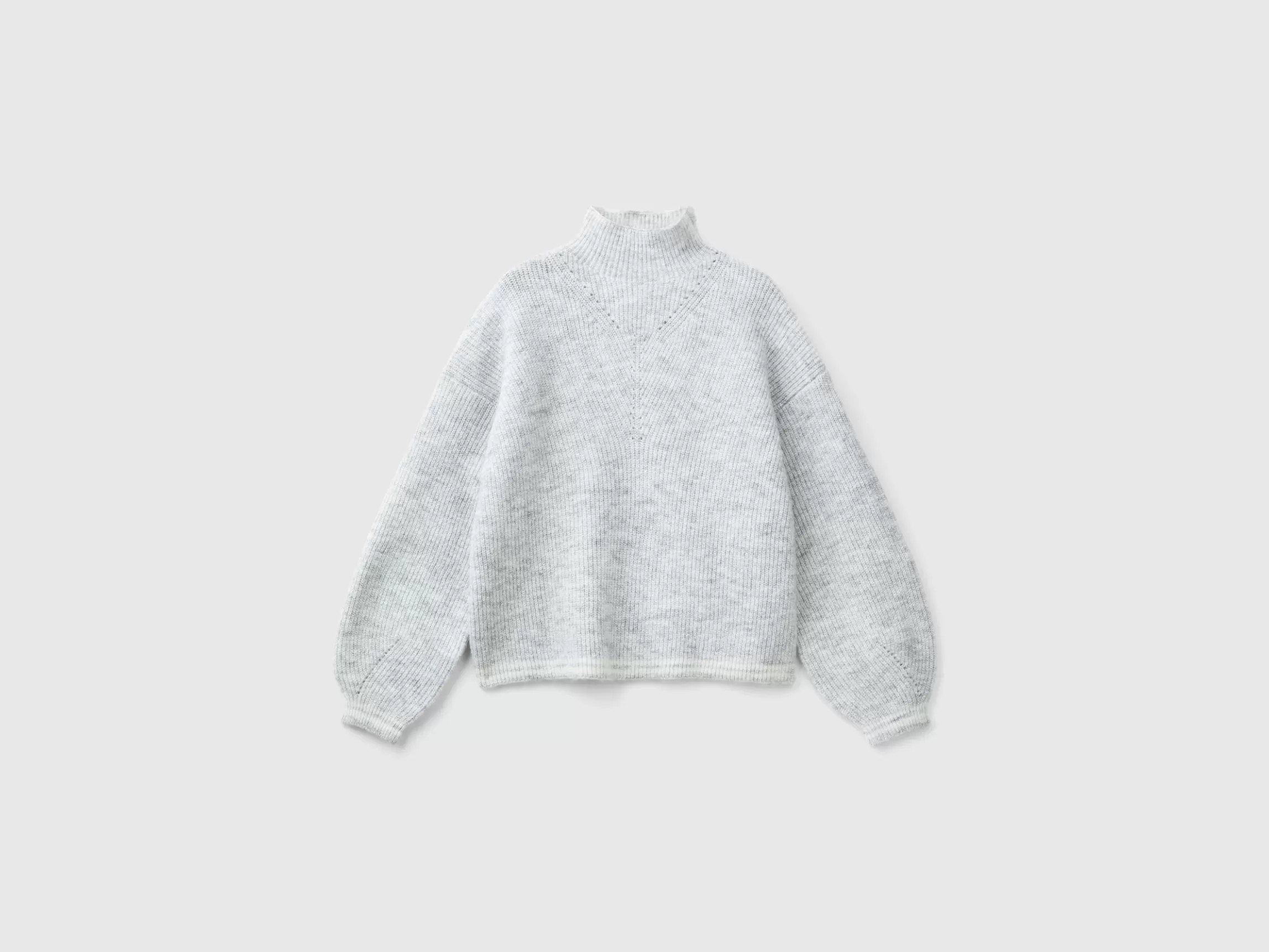 United Colors of Benetton Turtle neck sweater in wool blend