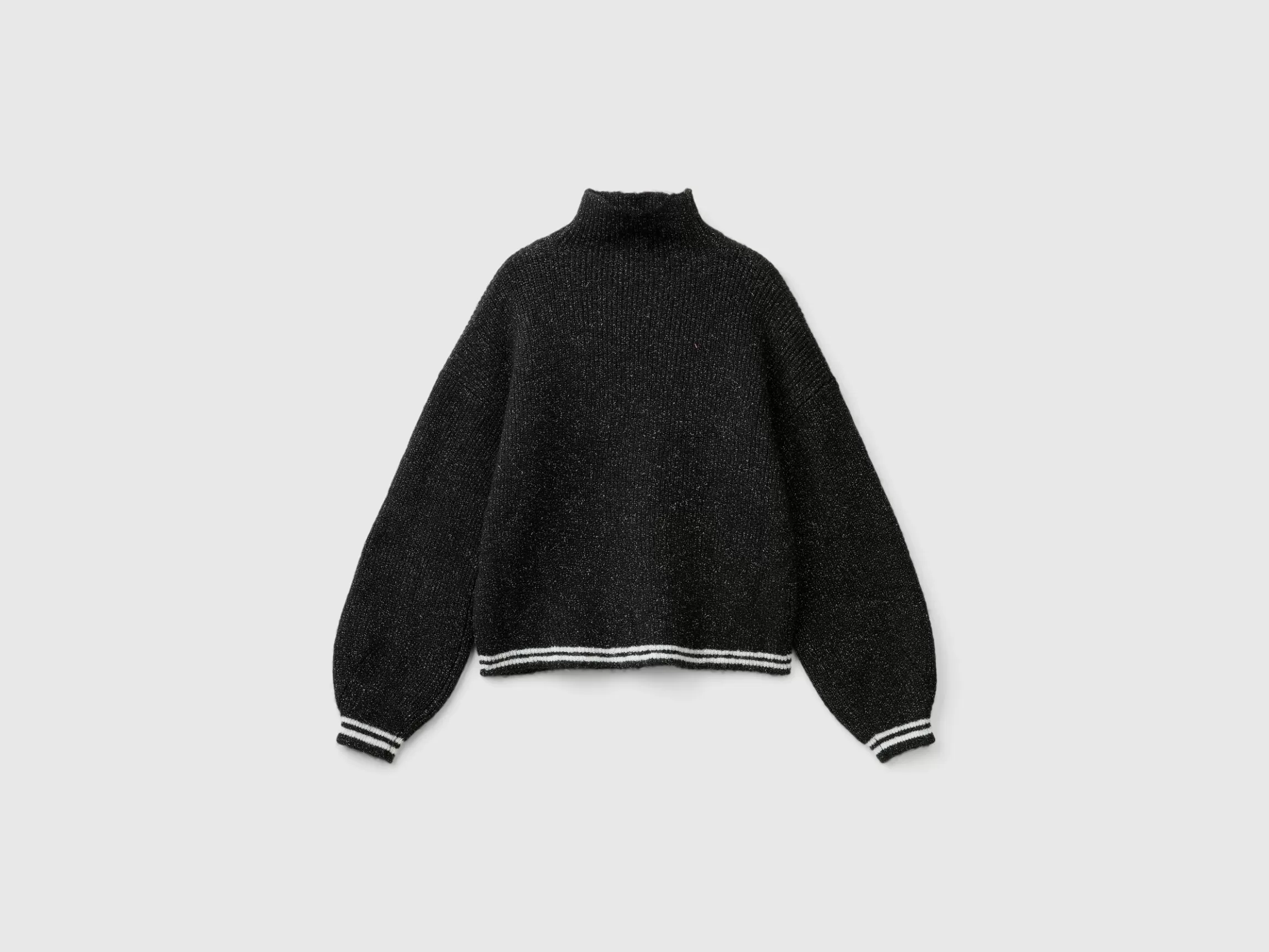 United Colors of Benetton Turtle neck sweater in wool blend