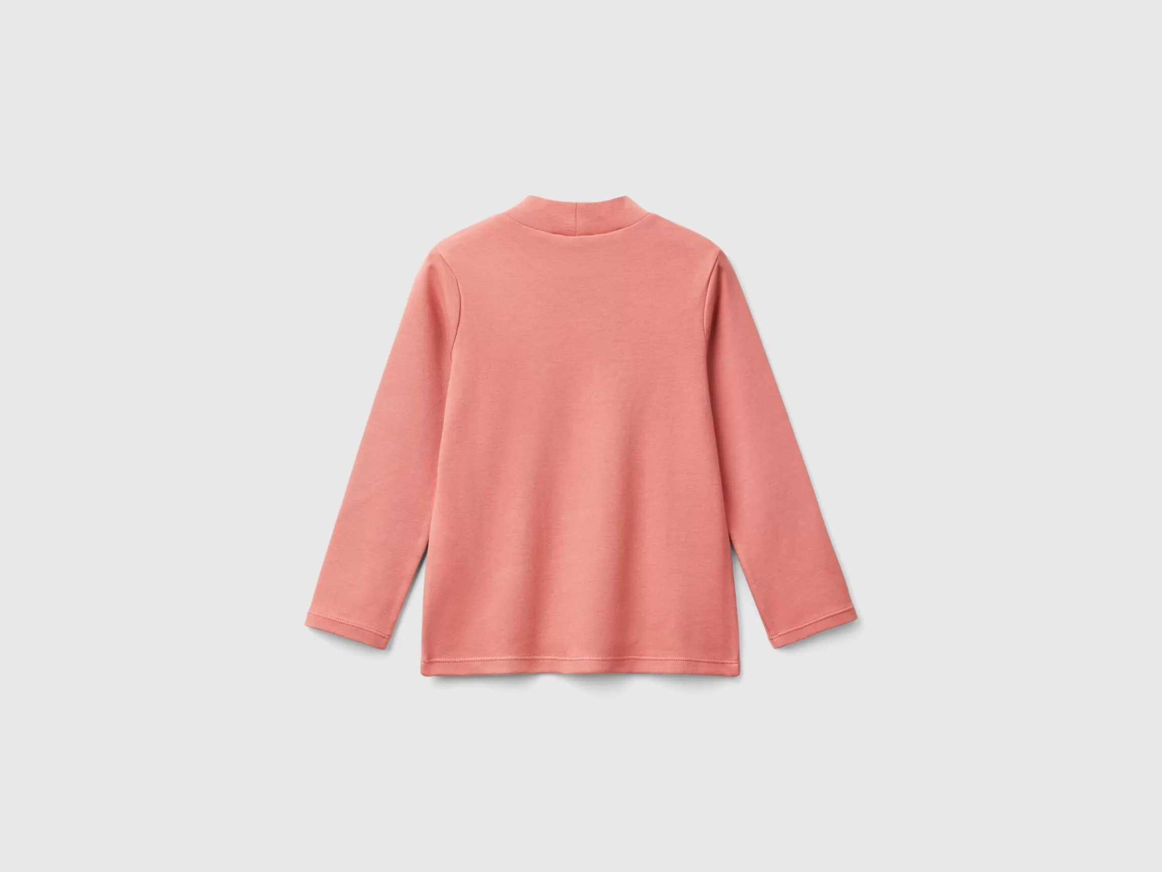 United Colors of Benetton Turtle neck t-shirt with heart patch
