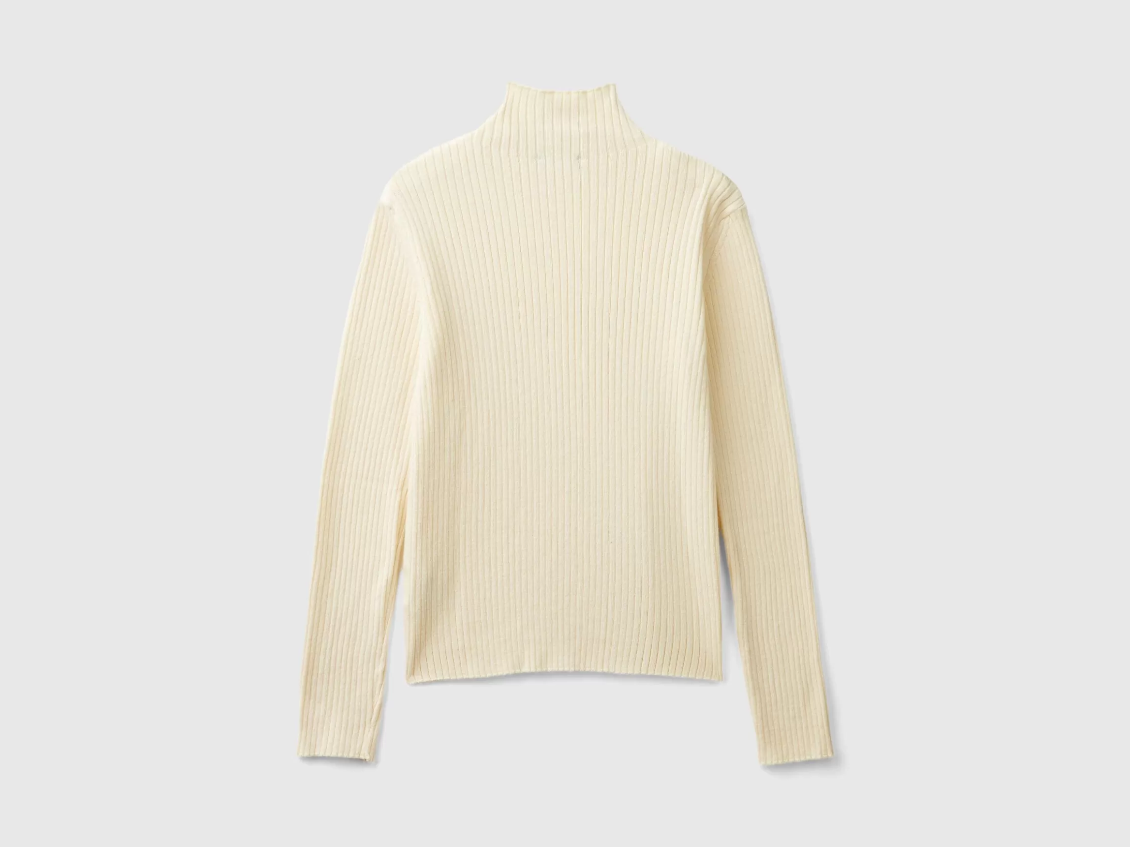United Colors of Benetton Turtleneck t-shirt in cotton blend