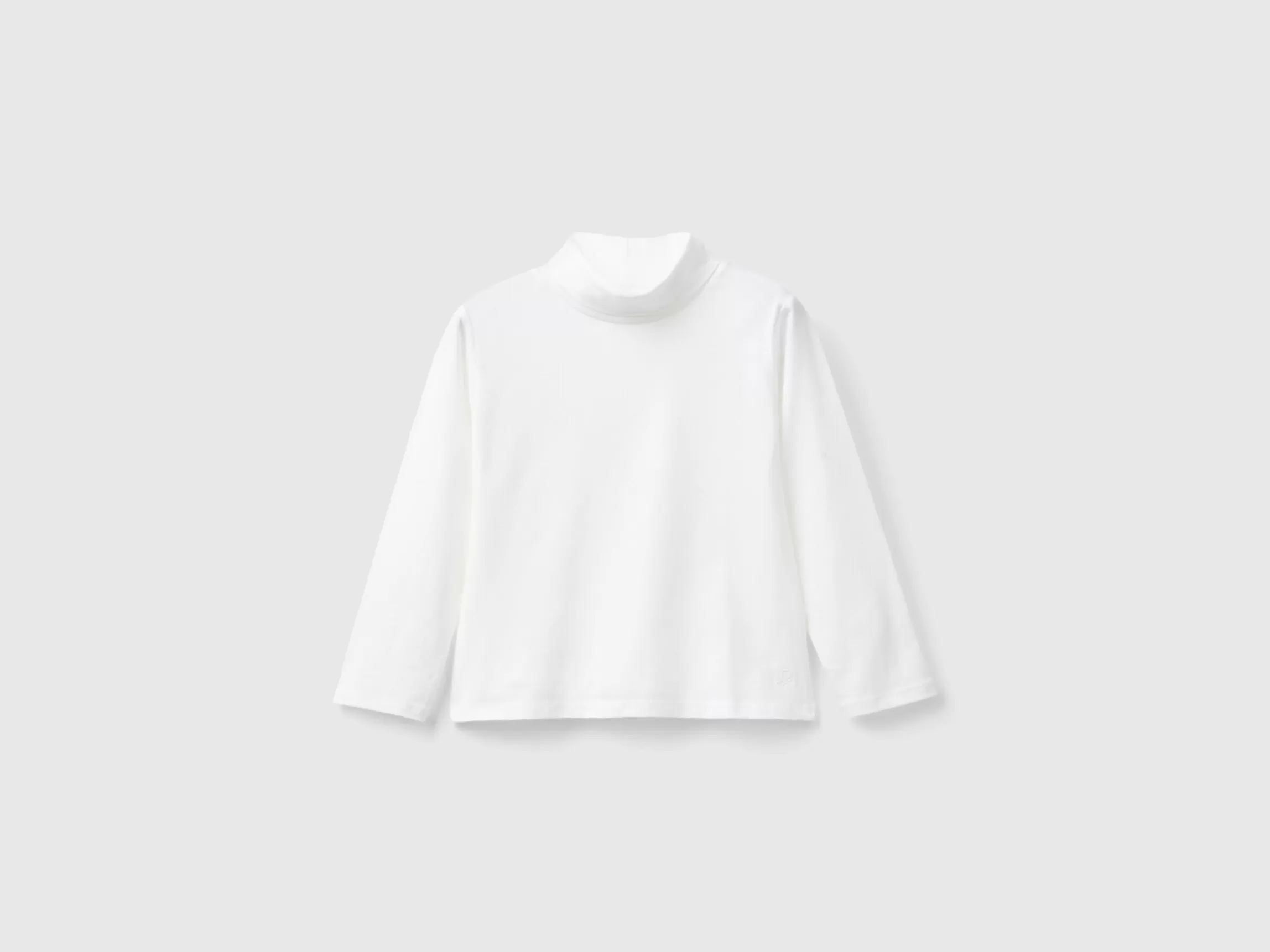 United Colors of Benetton Turtleneck t-shirt in stretch cotton