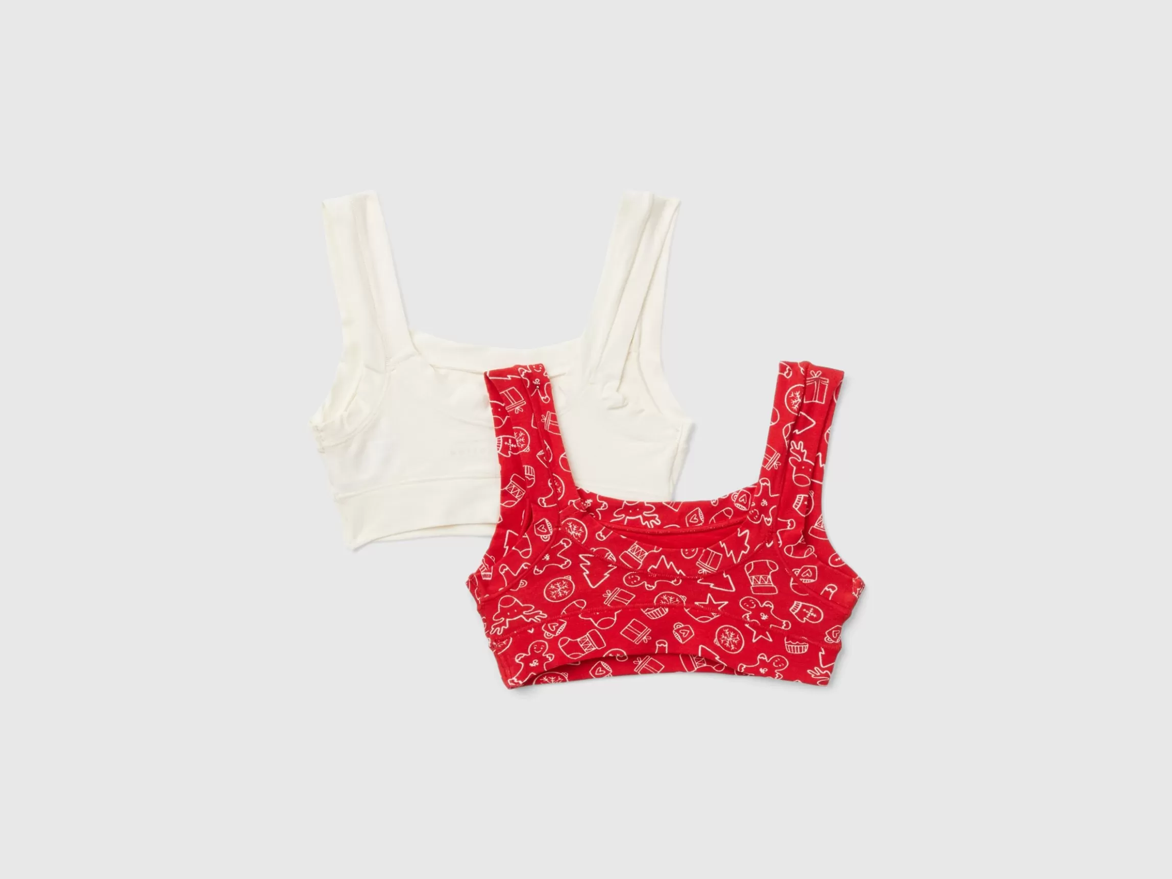 United Colors of Benetton Two bras in super stretch cotton