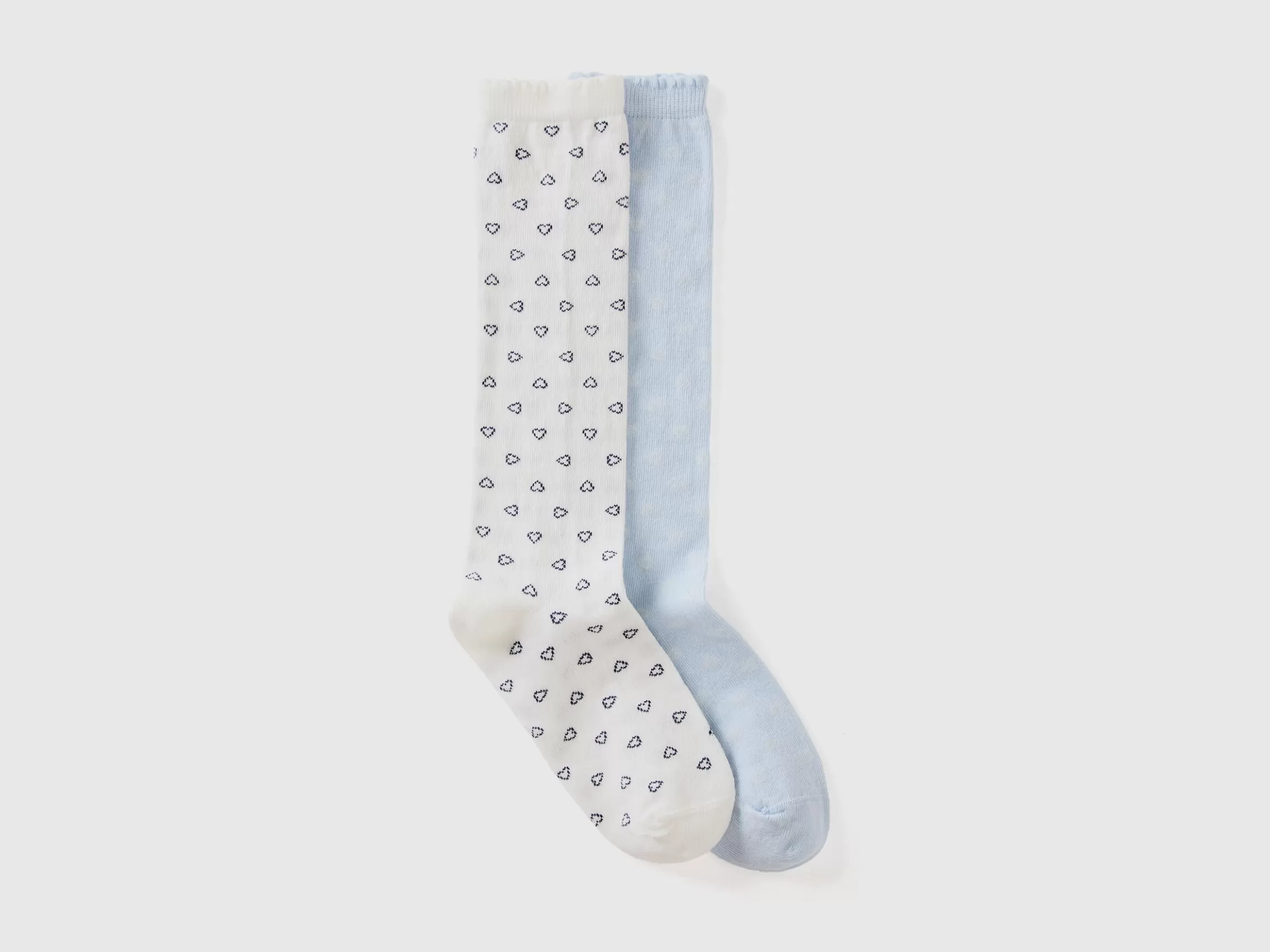 United Colors of Benetton Two pairs of heart socks