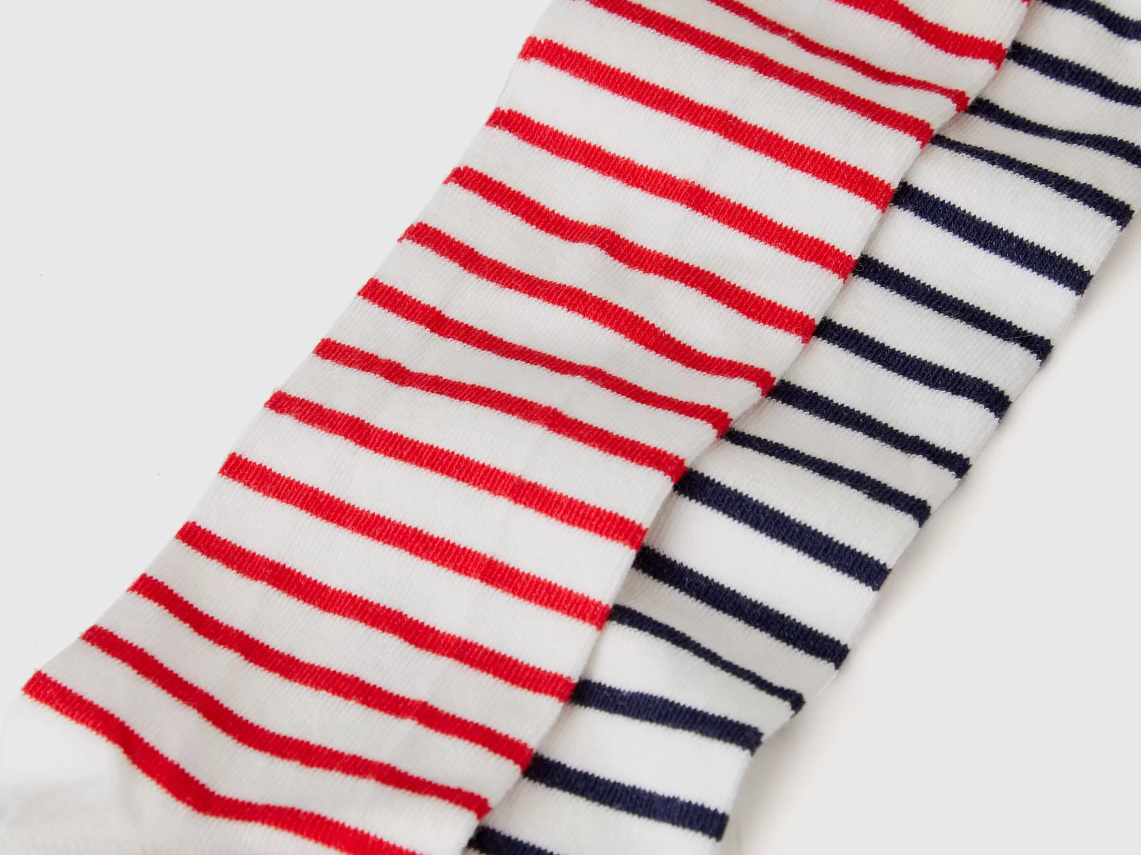 United Colors of Benetton Two pairs of two-tone striped socks
