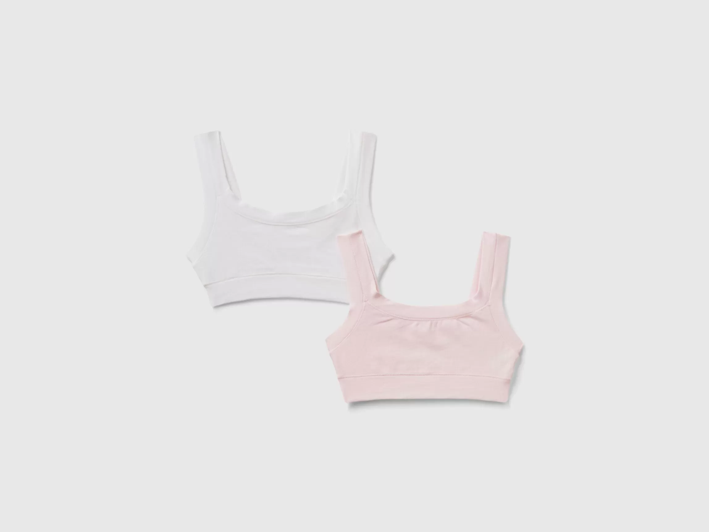 United Colors of Benetton Two super stretch organic cotton tops