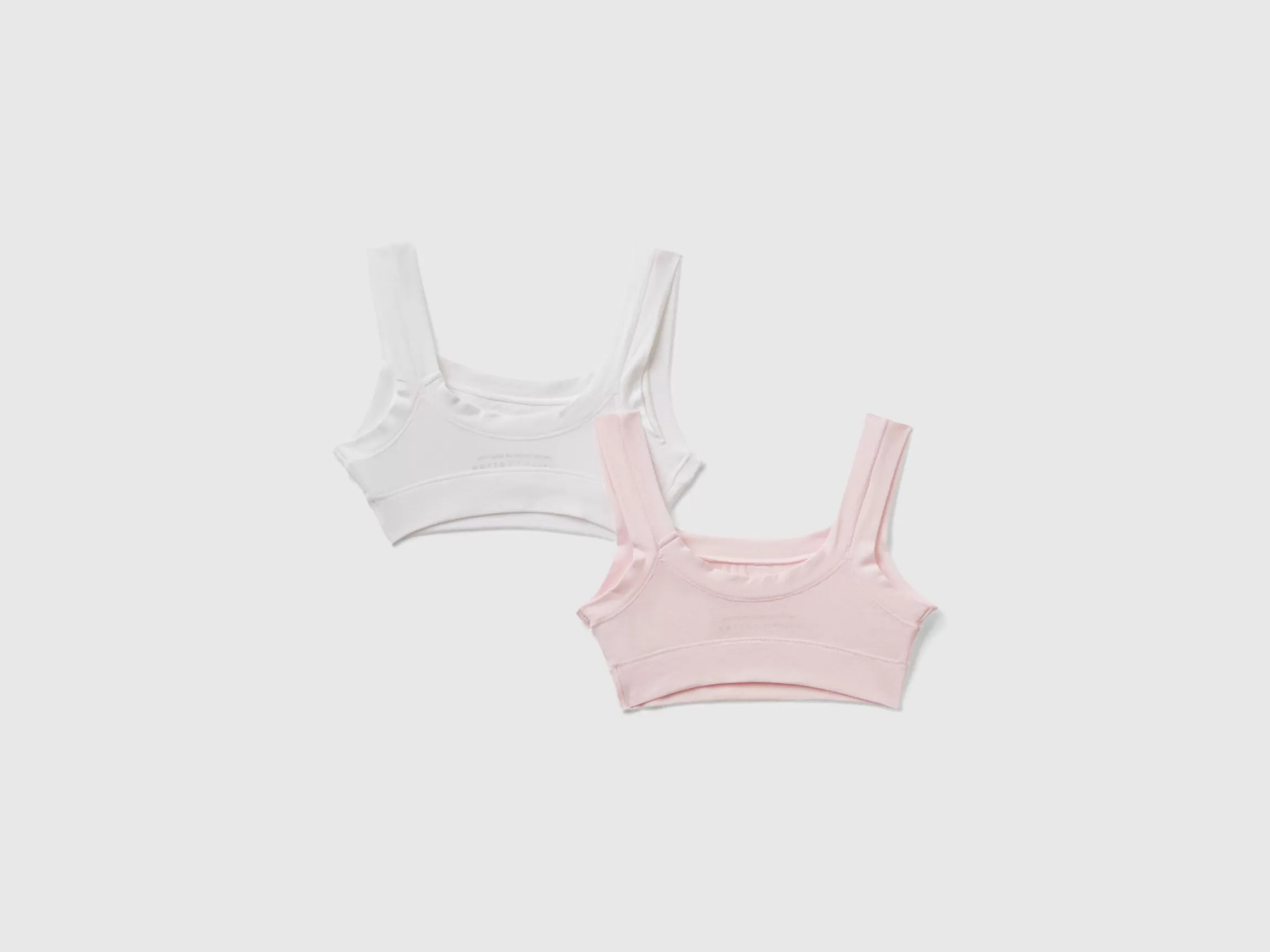 United Colors of Benetton Two super stretch organic cotton tops