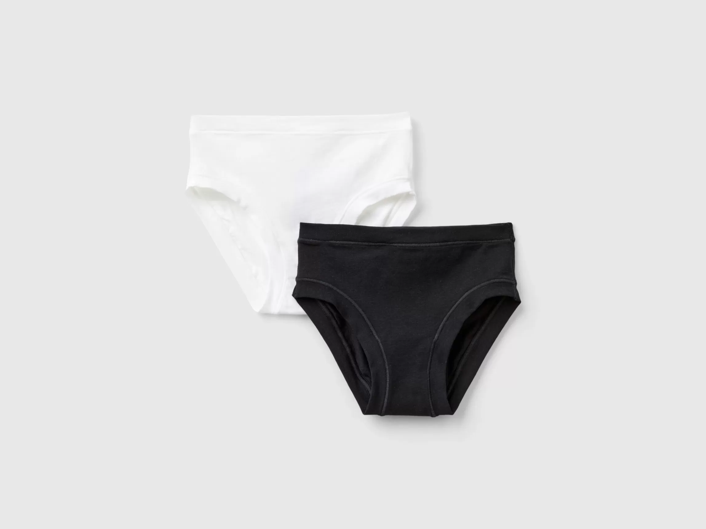 United Colors of Benetton Two underwear in stretch organic cotton