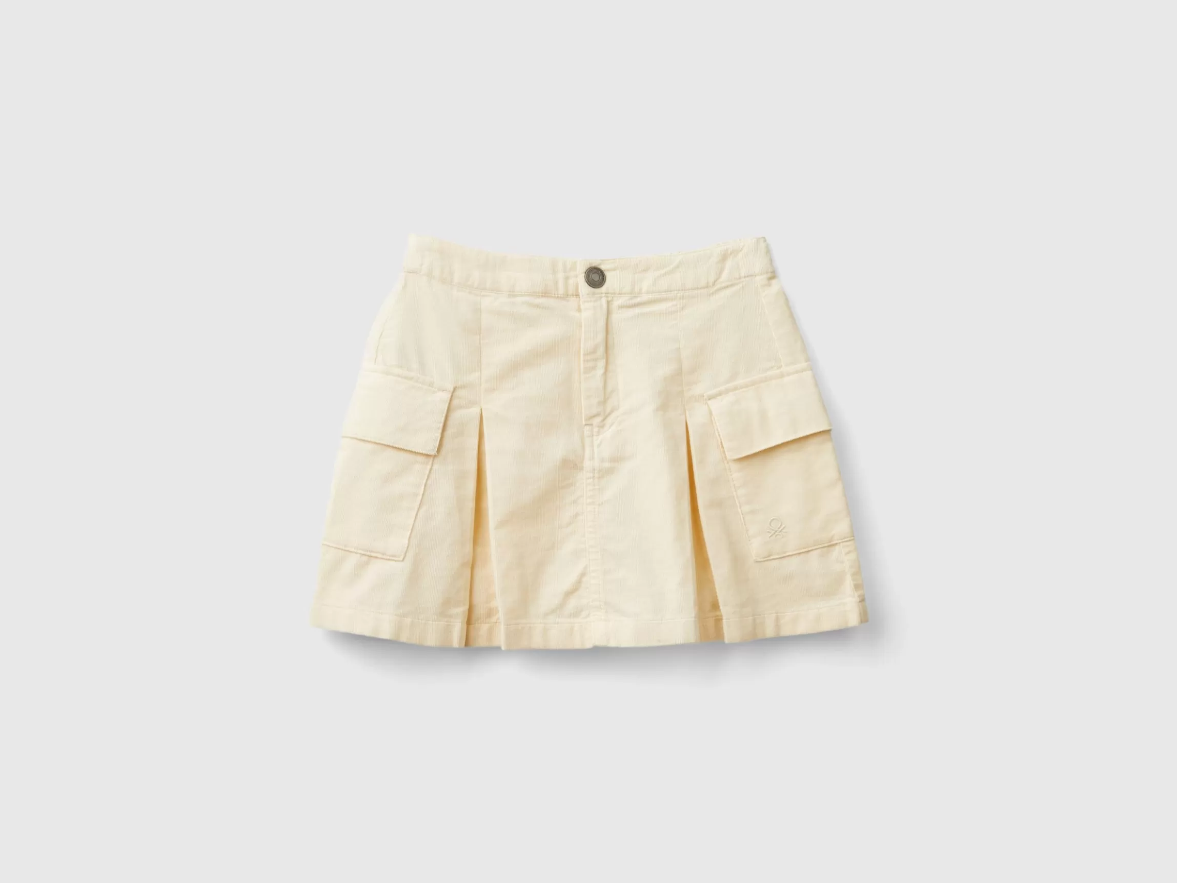 United Colors of Benetton Velvet mini skirt with pockets