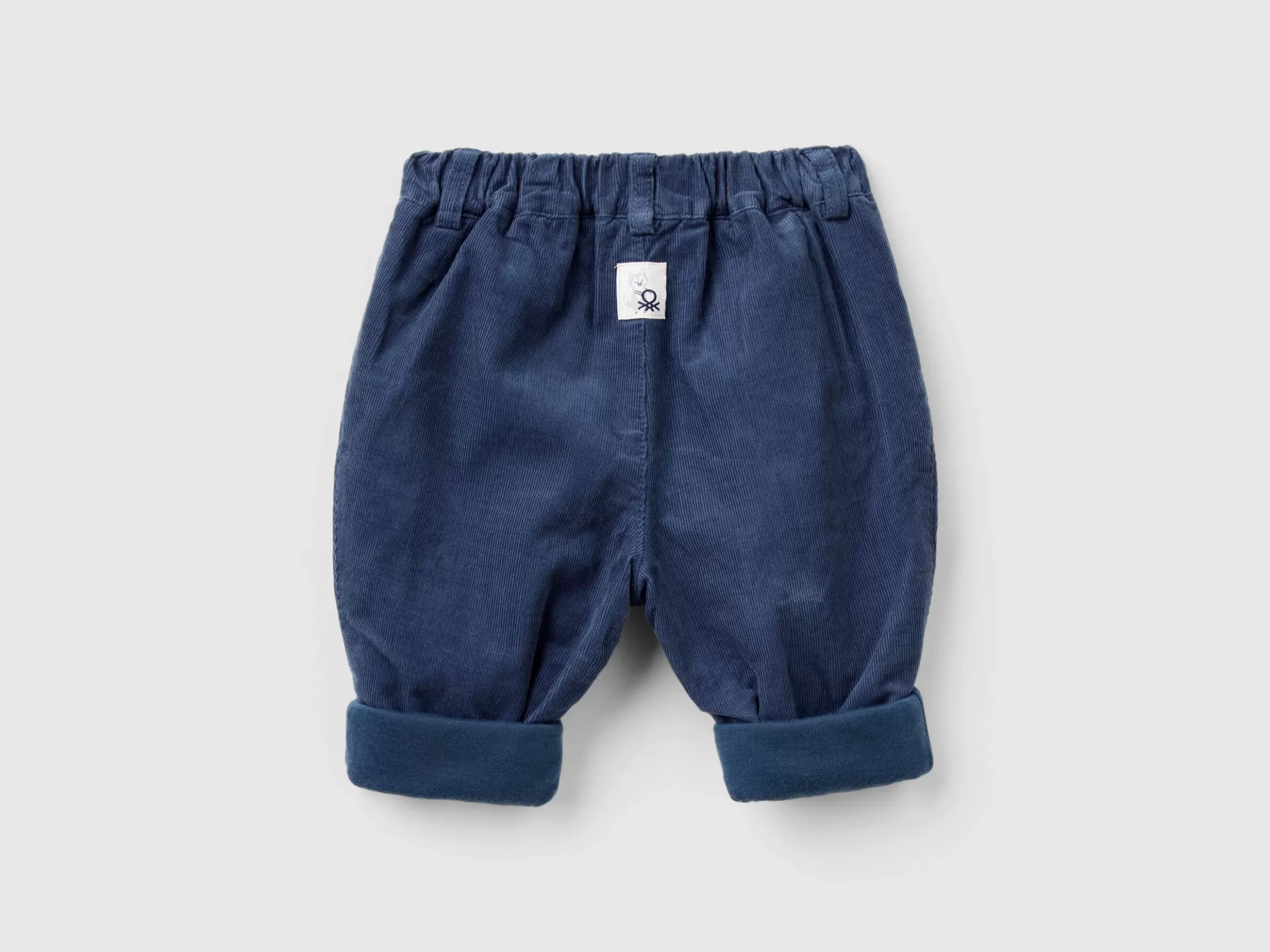 United Colors of Benetton Velvet trousers with drawstring