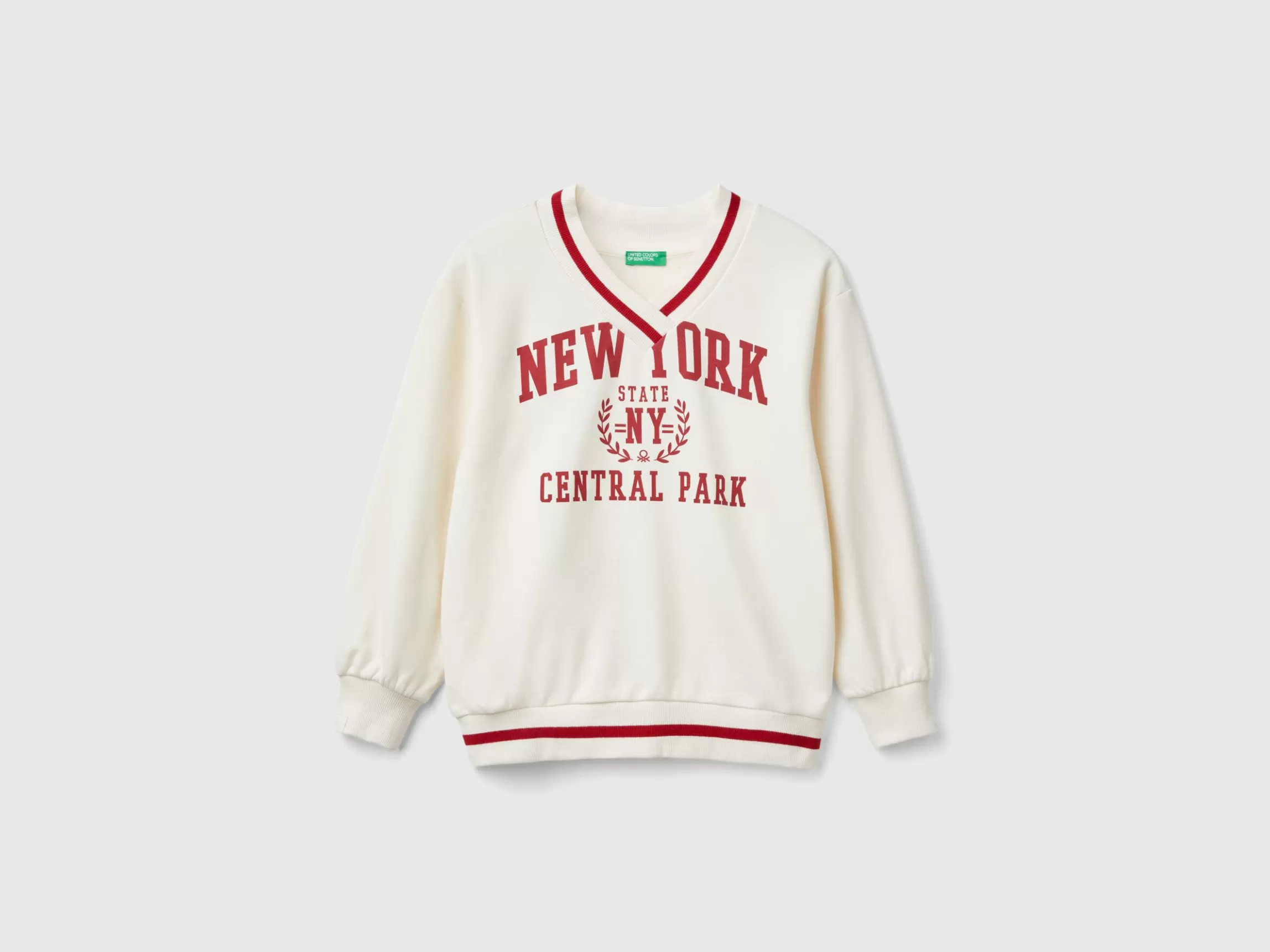 United Colors of Benetton V-neck sweatshirt