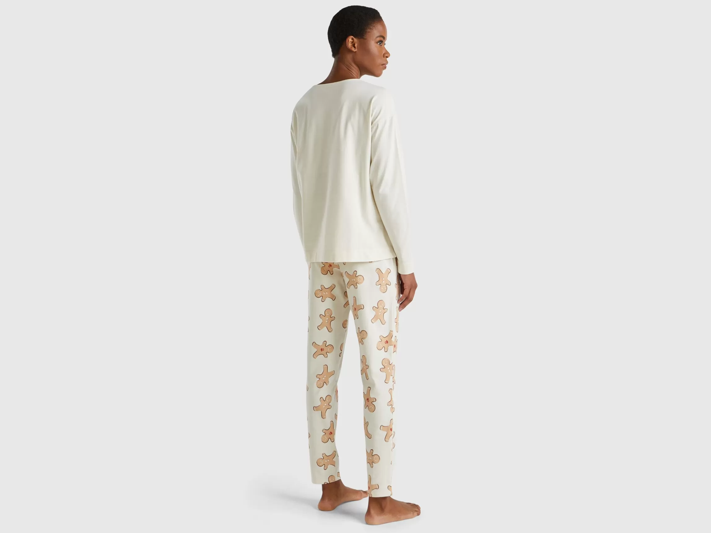 United Colors of Benetton Warm pyjamas with biscuit print