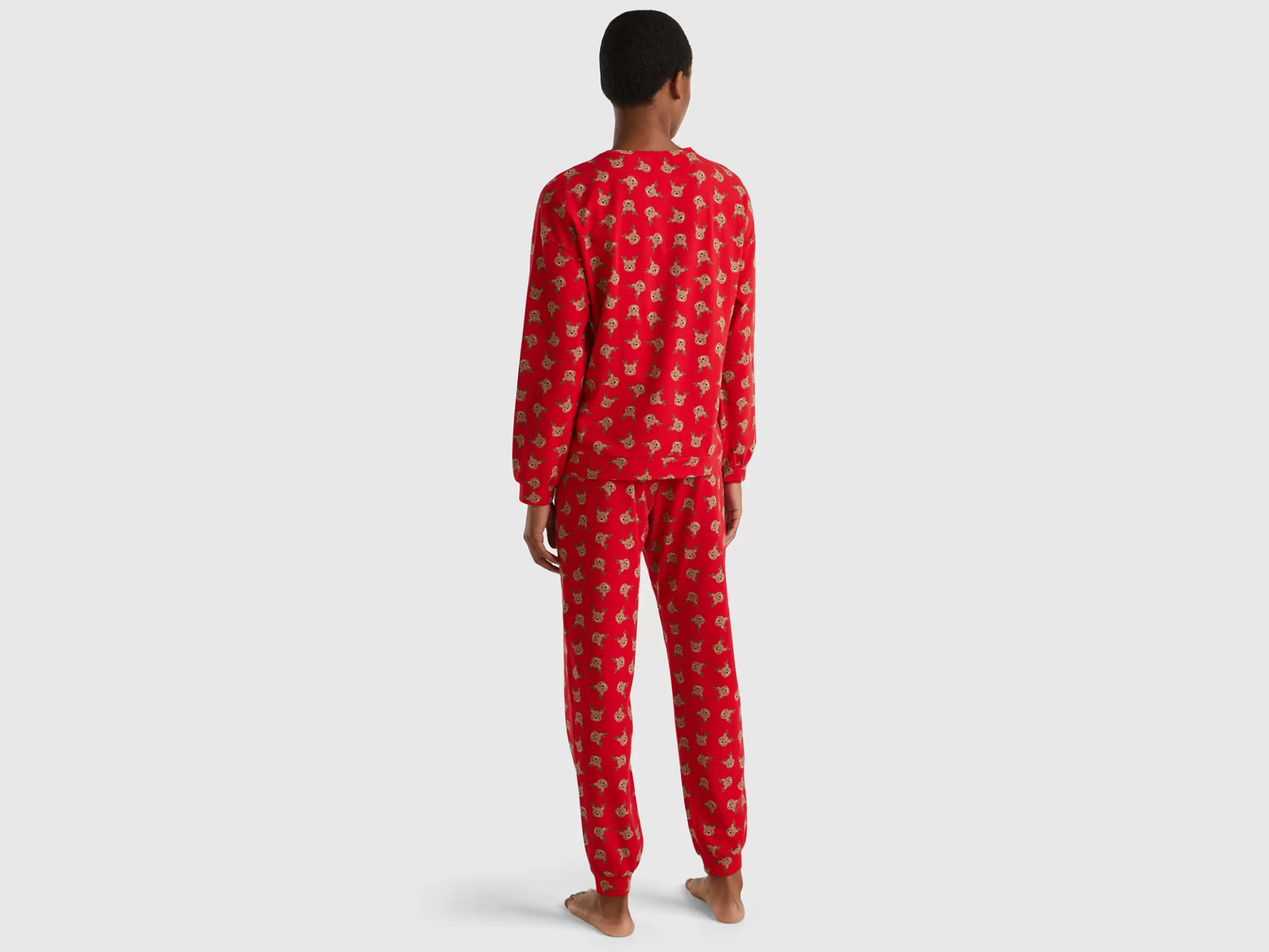 United Colors of Benetton Warm pyjamas with reindeer print