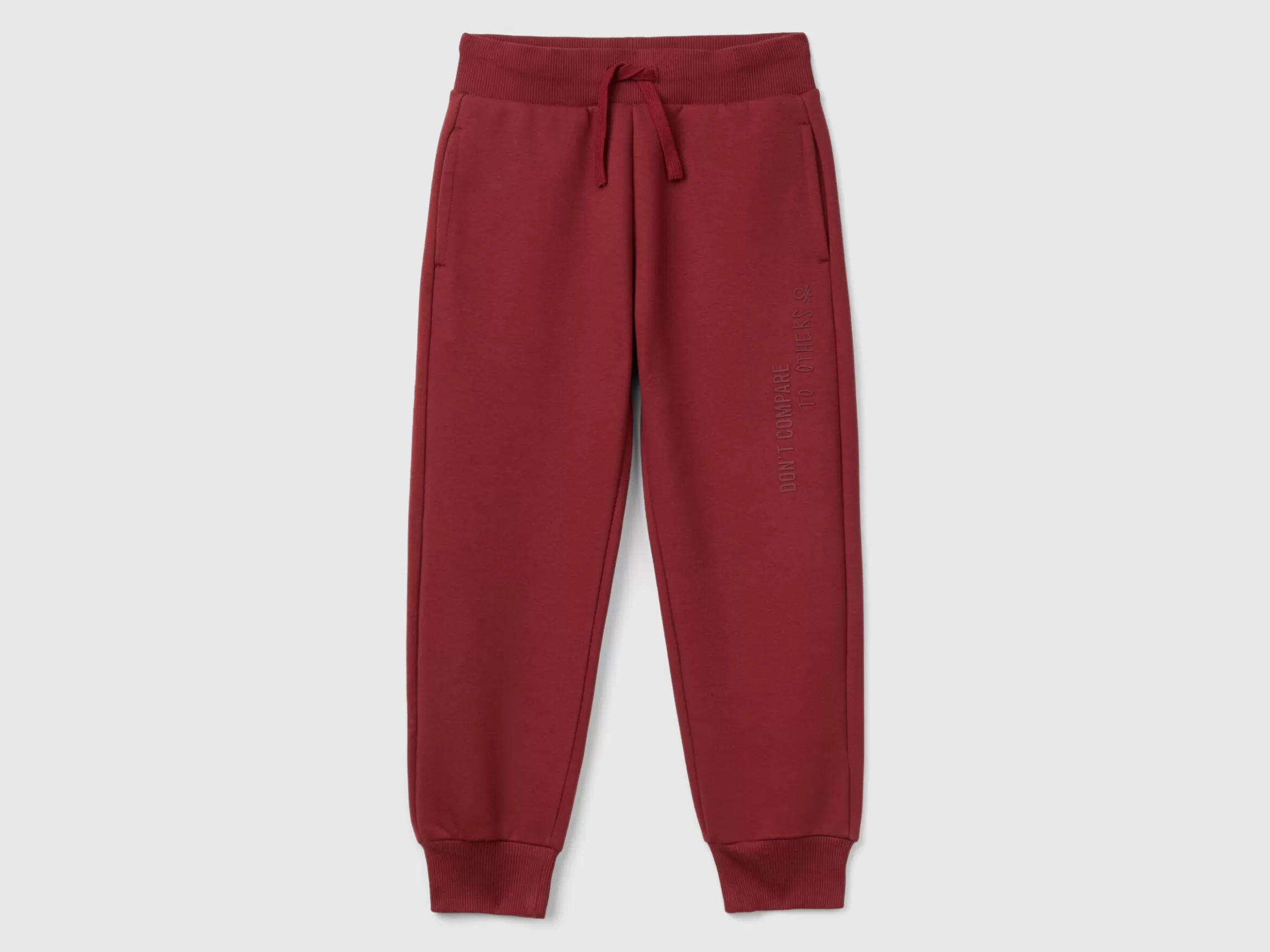 United Colors of Benetton Warm sweatpants with print