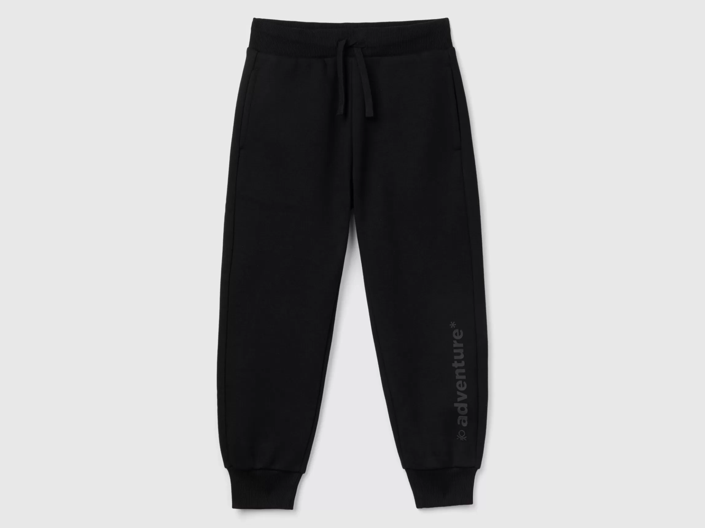 United Colors of Benetton Warm sweatpants with print