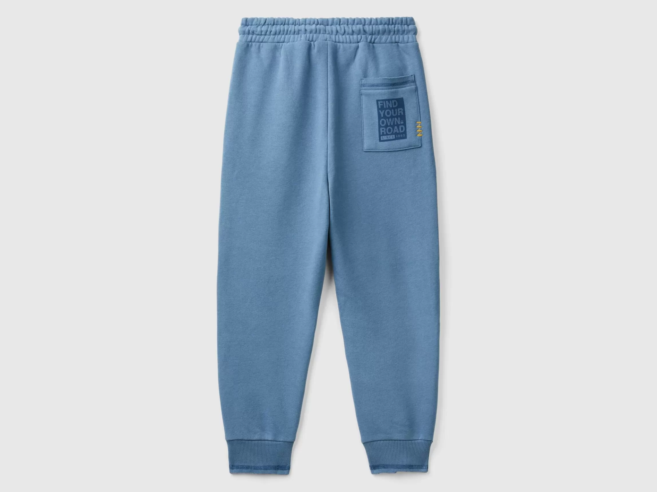 United Colors of Benetton Warm sweatpants with print